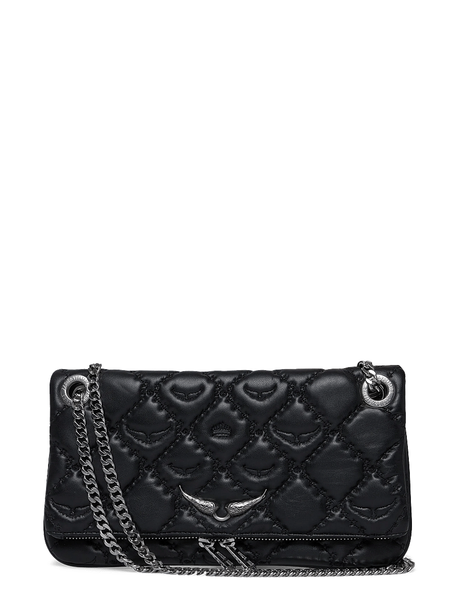 Zadig & Voltaire - ROCK II QUILTED MONOGRAM - hverdags stil - black - 0