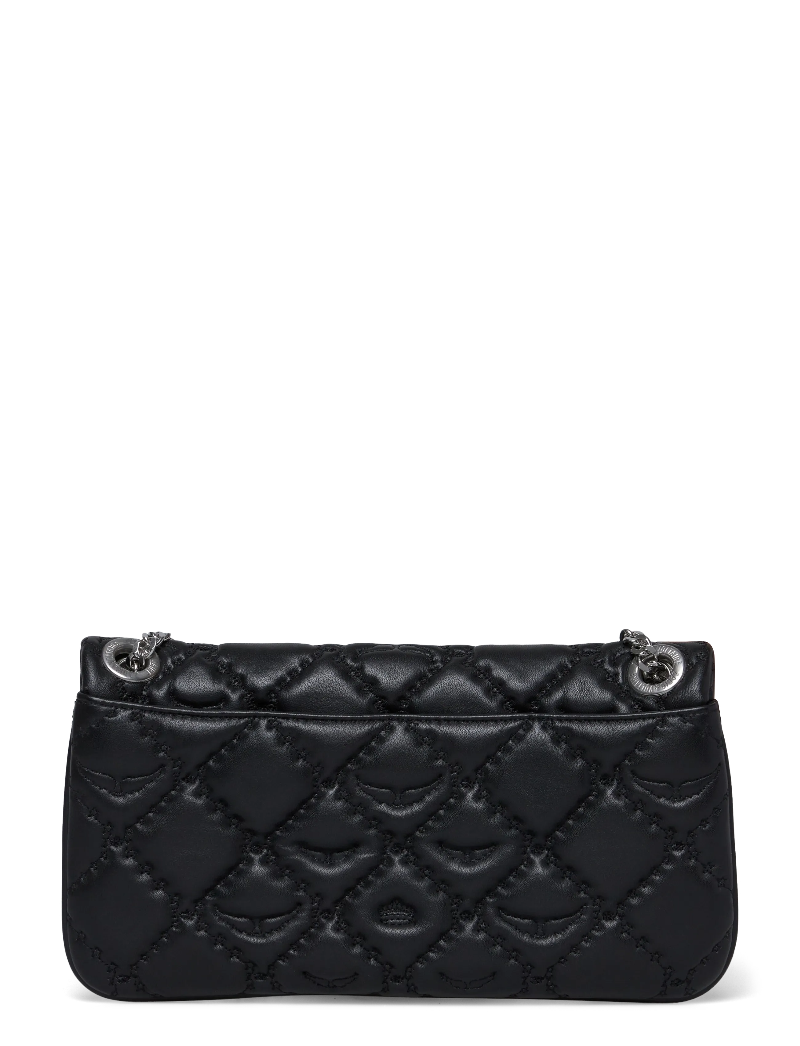 Zadig & Voltaire - ROCK II QUILTED MONOGRAM - hversdagsleg tíska - black - 1
