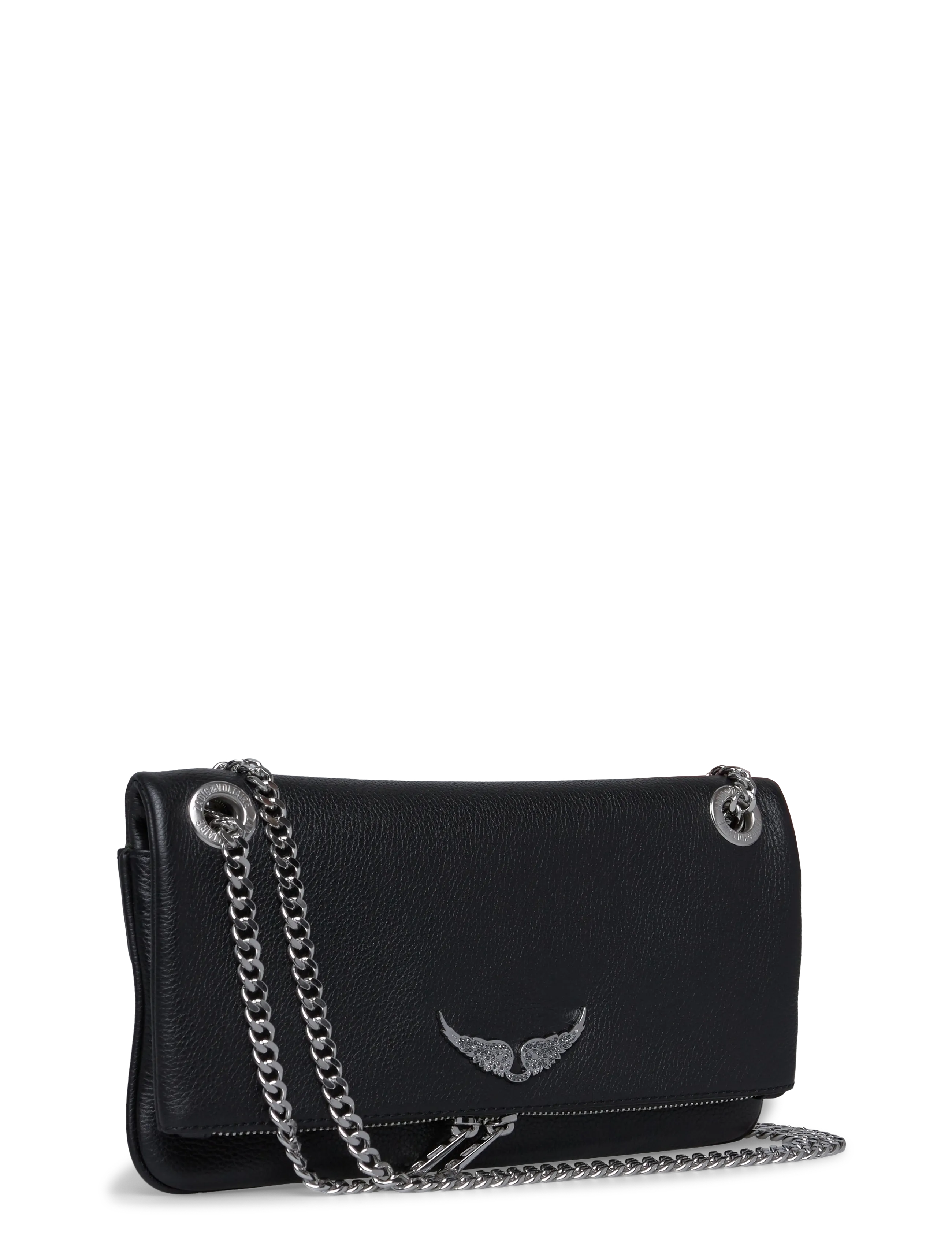 Zadig & Voltaire - ROCK II GRAINED LEATHER - modetrender - black - 2