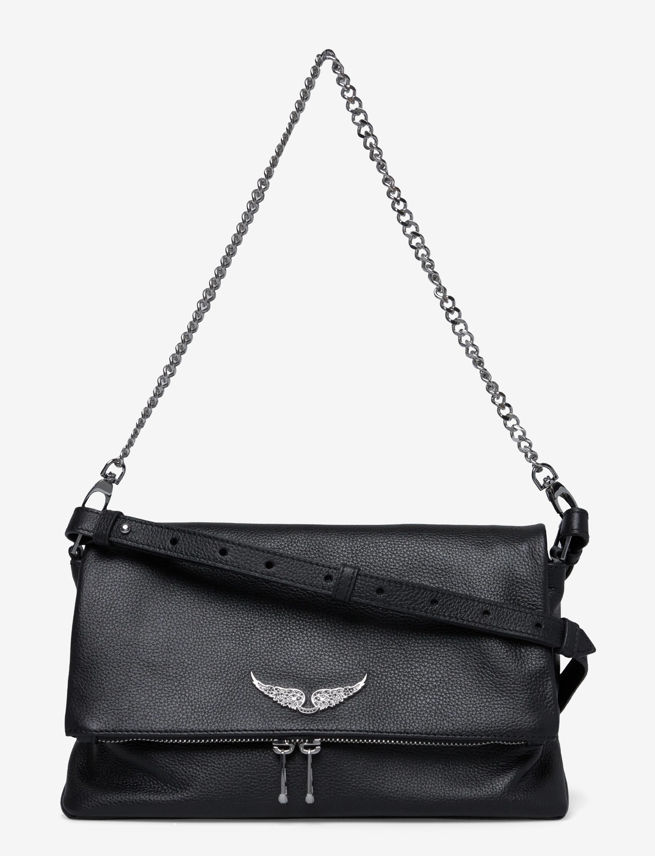 Zadig & Voltaire - ROCKY II GRAINED LEATHER - særlige begivenheder - black - 0