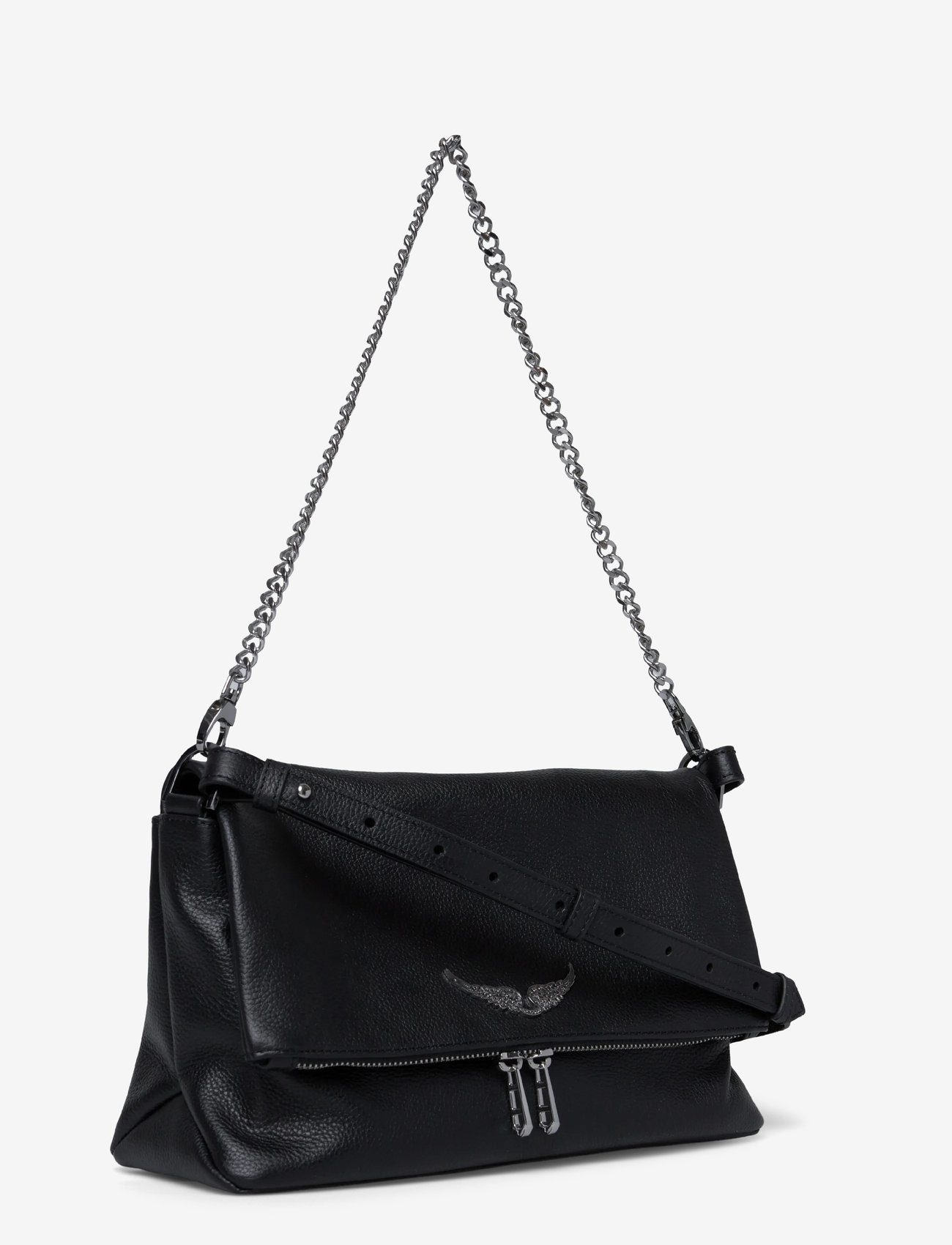 Zadig & Voltaire - ROCKY II GRAINED LEATHER - særlige begivenheder - black - 2