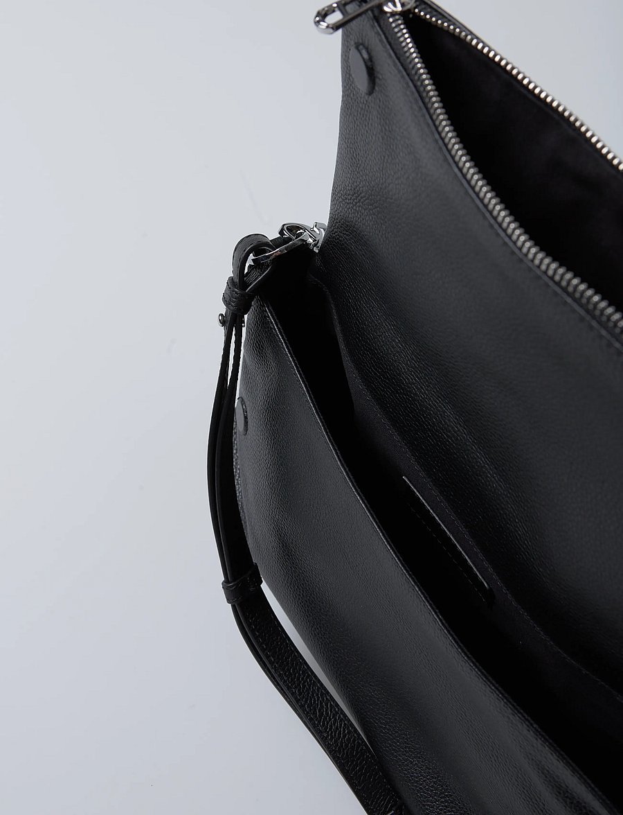 Zadig & Voltaire - ROCKY II GRAINED LEATHER - vinsældir í tísku - black - 4