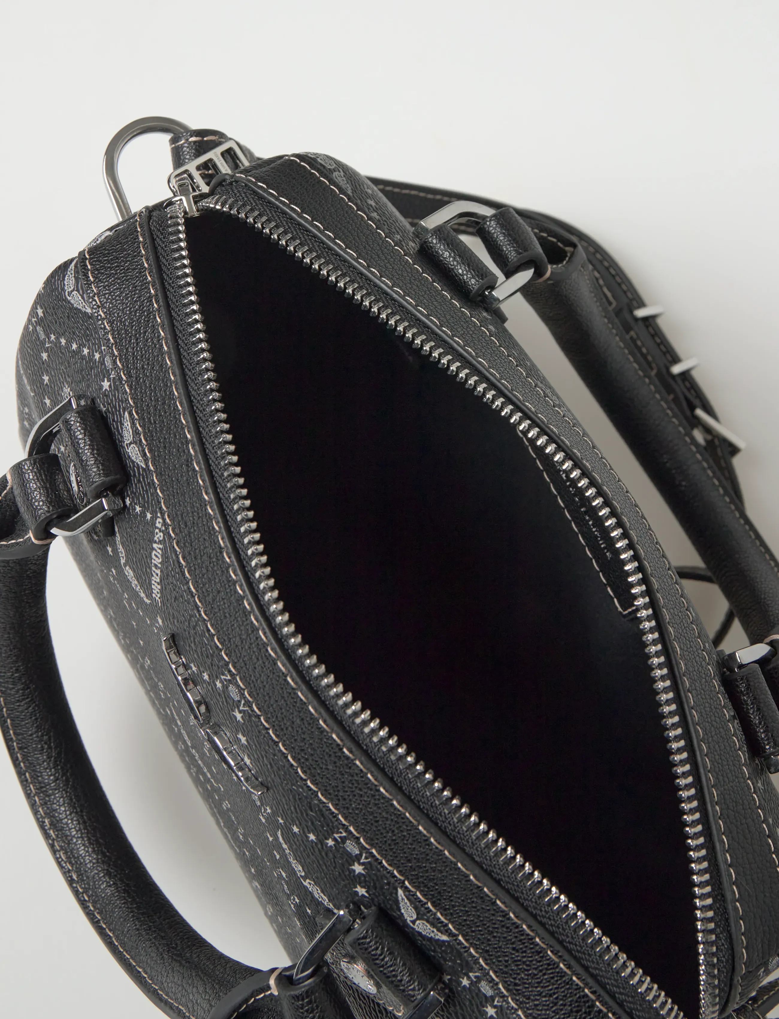 Zadig & Voltaire - XS SUNNY VIBE MONOGRAM - sacs a main - black - 3