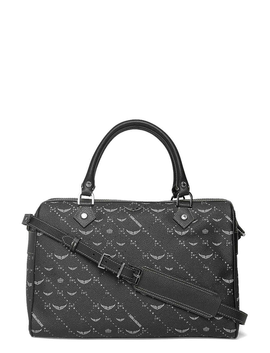 Zadig & Voltaire - SUNNY VIBE MEDIUM MONOGRAM - erilised sündmused - black - 0