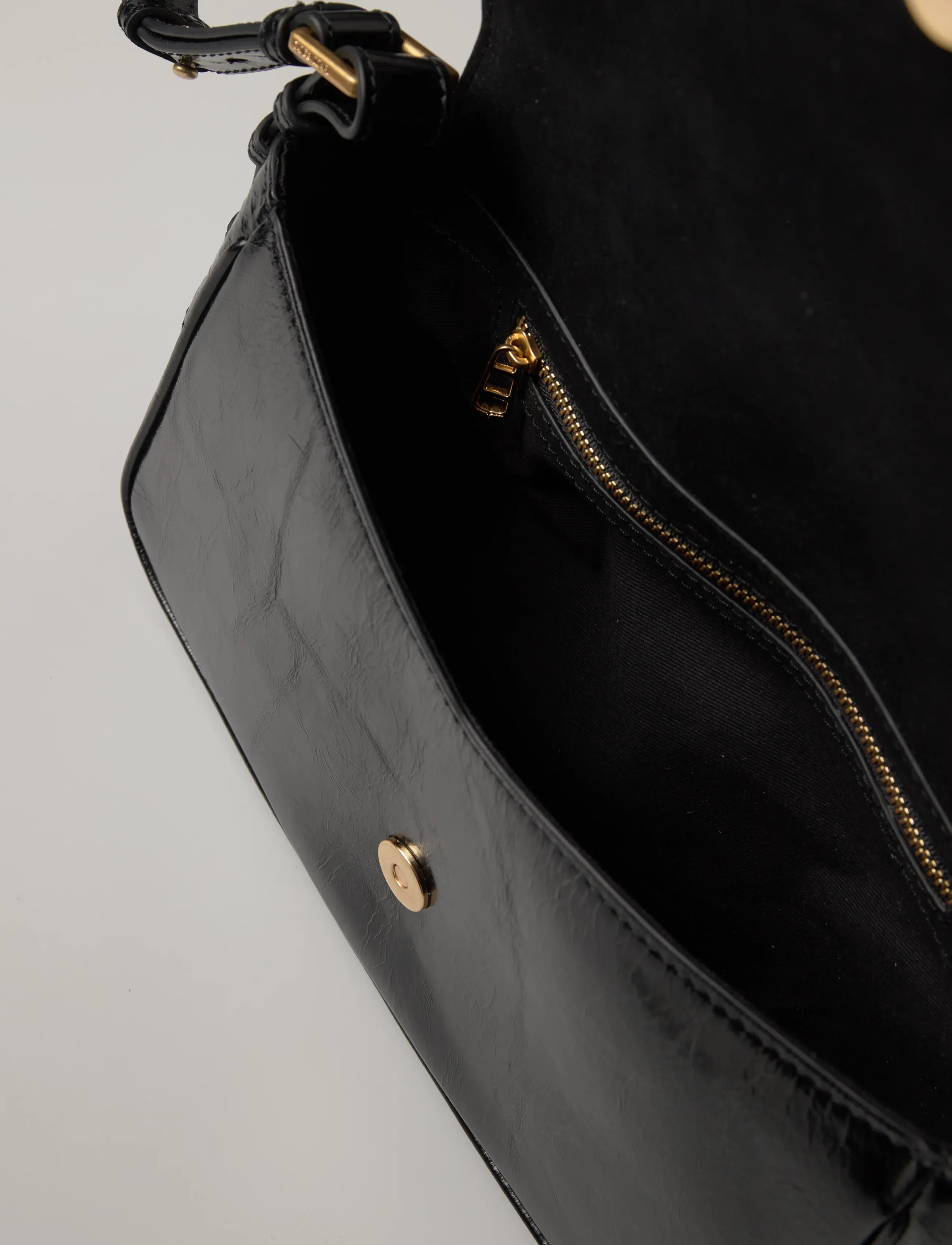 Zadig & Voltaire - LE ZOUZOU VINTAGE PATENT - hverdags stil - black - 4