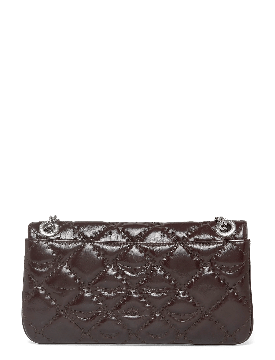 Zadig & Voltaire - ROCK II VINTAGE MONOGRAM - sacs à bandoulière - brownie - 1