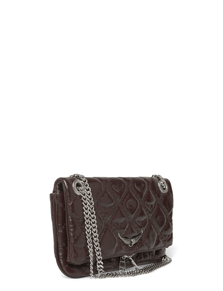 Zadig & Voltaire - ROCK II VINTAGE MONOGRAM - sacs à bandoulière - brownie - 2