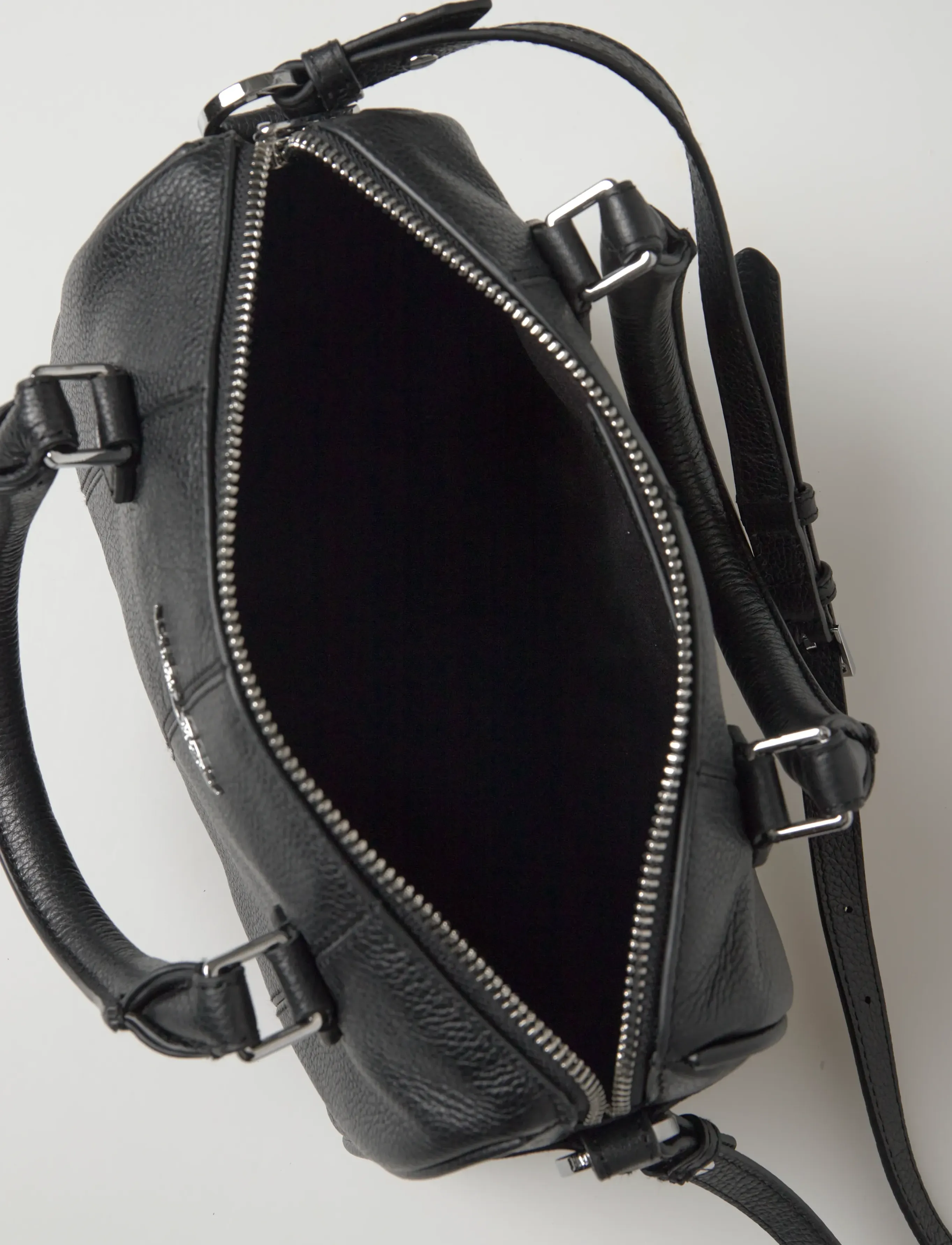 Zadig & Voltaire - XS SUNNY VIBE GRAINED LEATHER - henkeltaschen - black - 3
