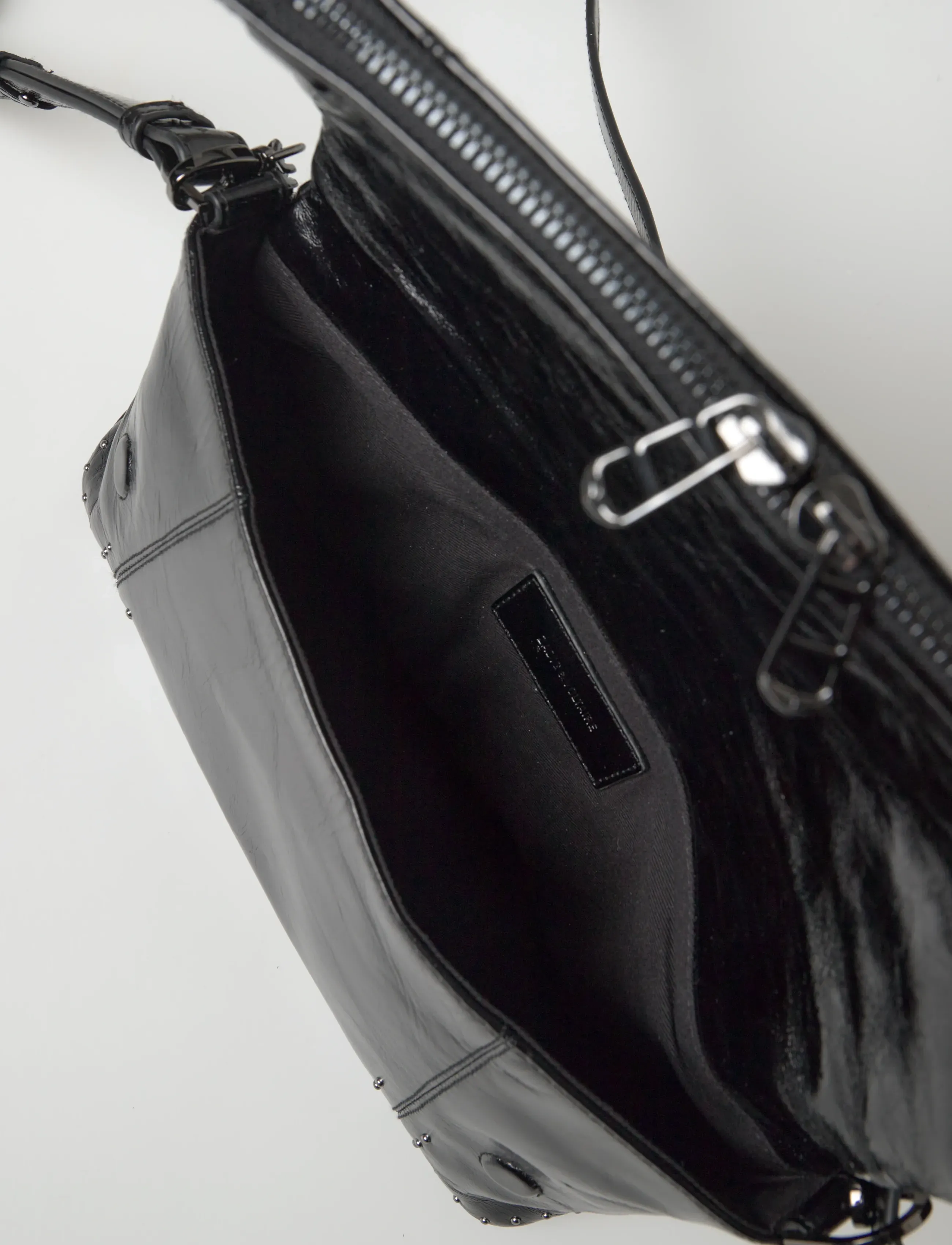Zadig & Voltaire - ROCKY II VINTAGE PATENT STUDS - hverdags stil - black - 3