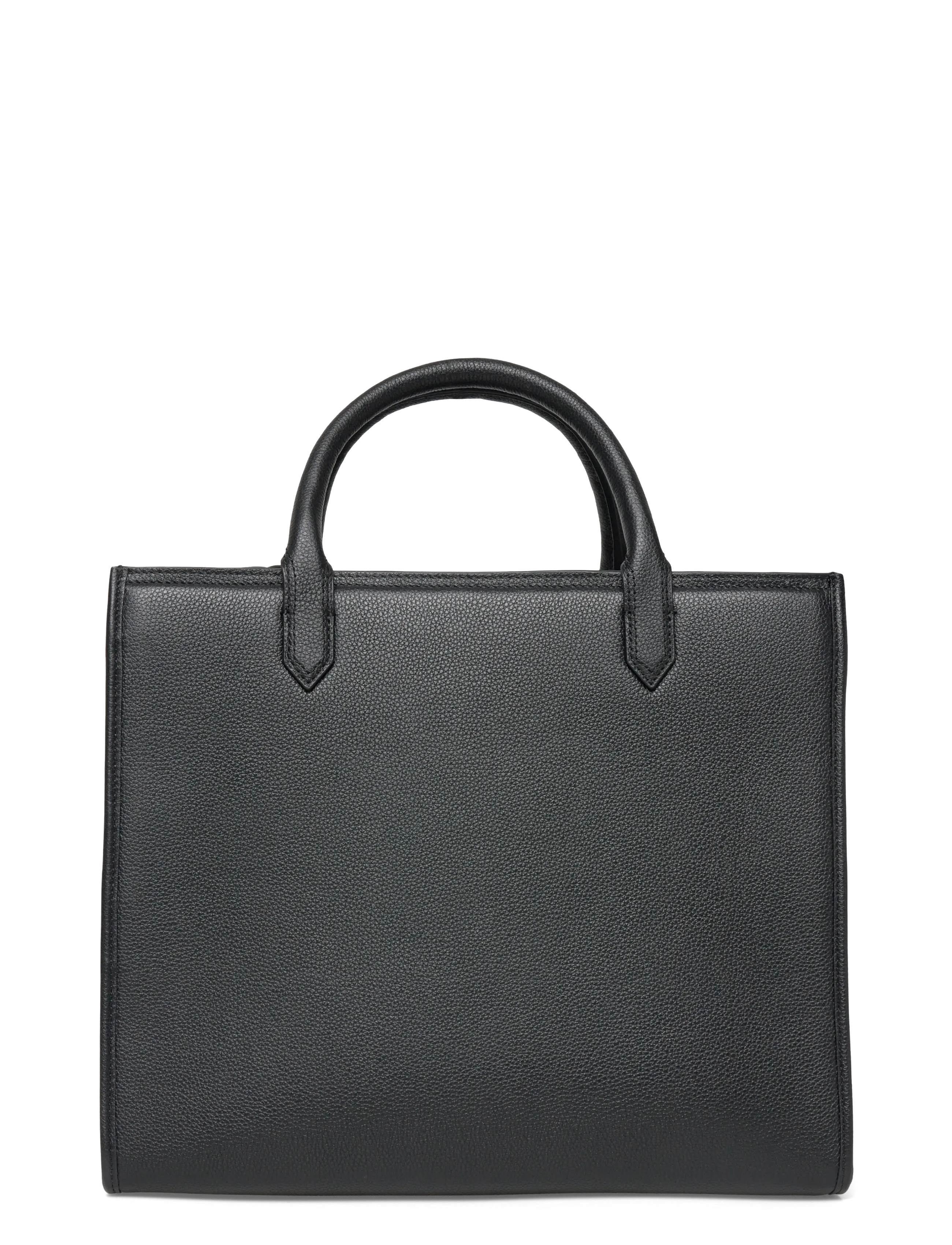 Zadig & Voltaire - ANGEL TOTE GRAINED LEATHER - tote bags - black - 1