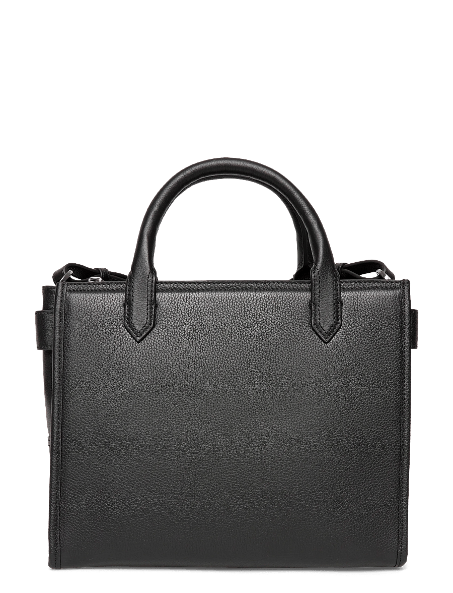 Zadig & Voltaire - ANGEL TOTE XS GRAINED LEATHER - kandekotid - black - 1