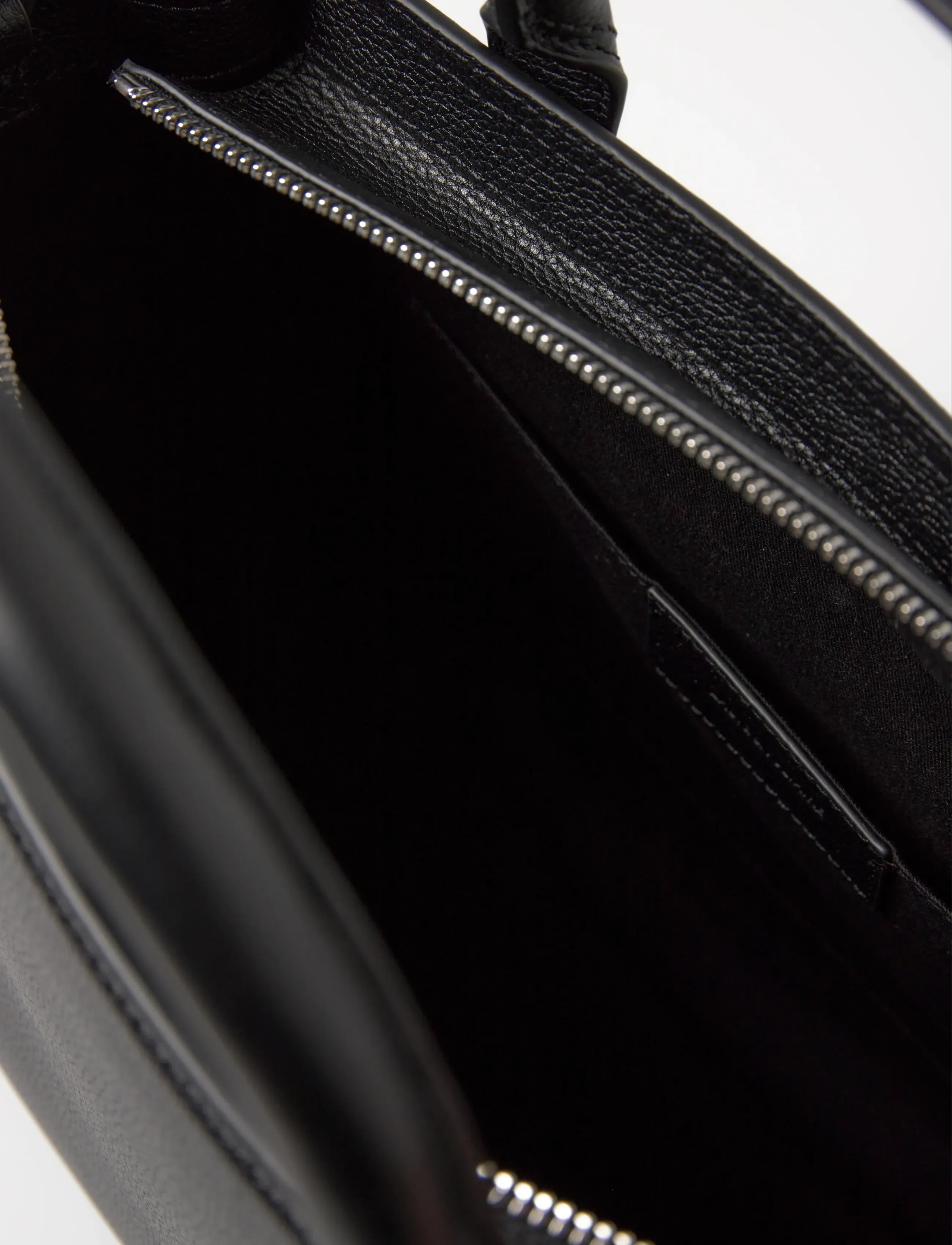 Zadig & Voltaire - ANGEL TOTE XS GRAINED LEATHER - tote bags - black - 4