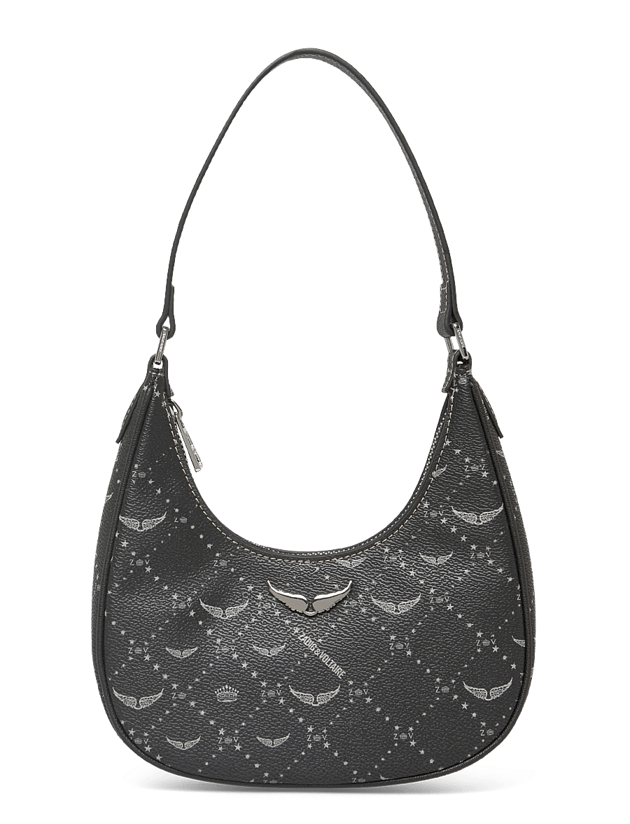 Zadig & Voltaire - Z NIGHT OUT MONOGRAM - alltags-style - black - 0