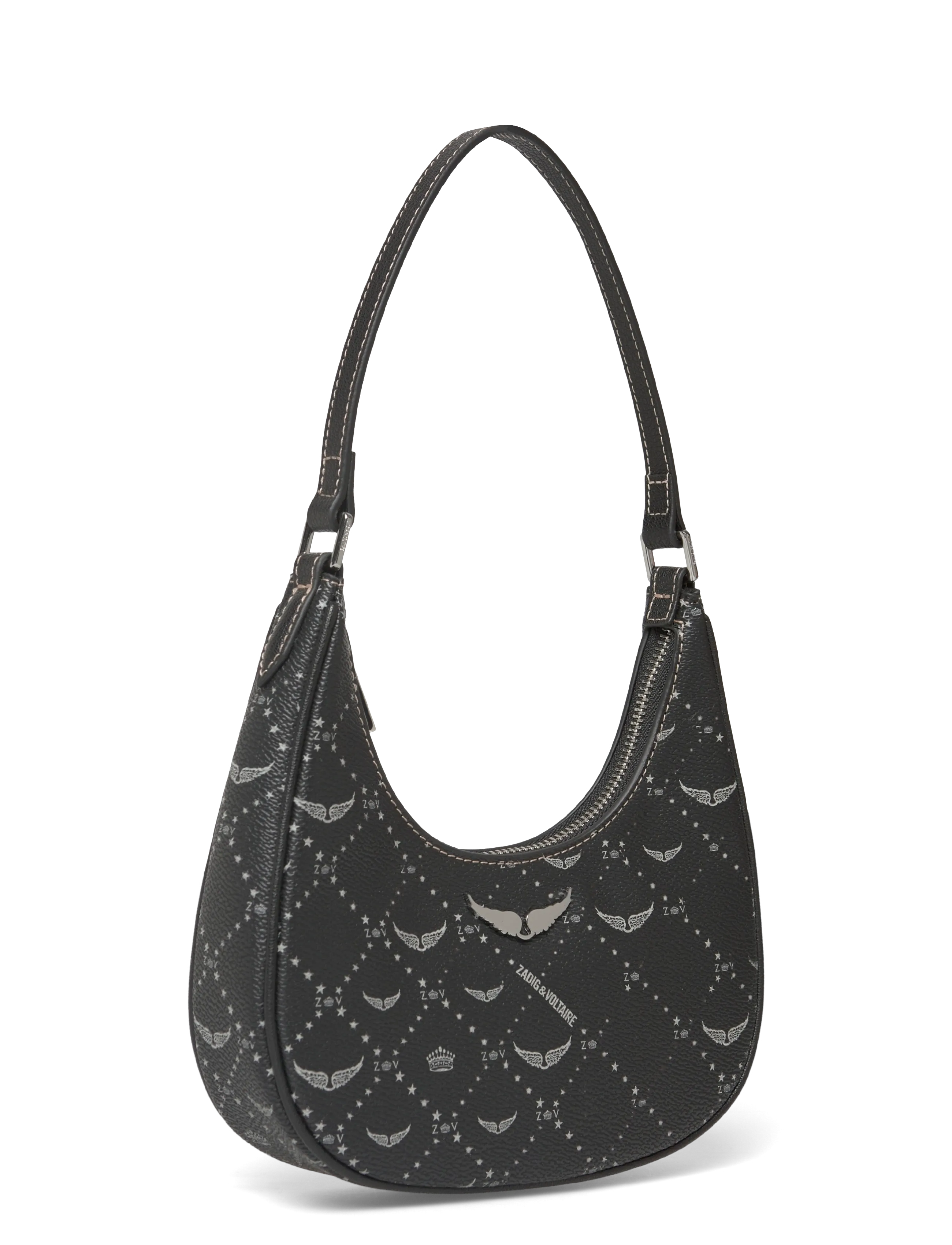 Zadig & Voltaire - Z NIGHT OUT MONOGRAM - vardagsstil - black - 2