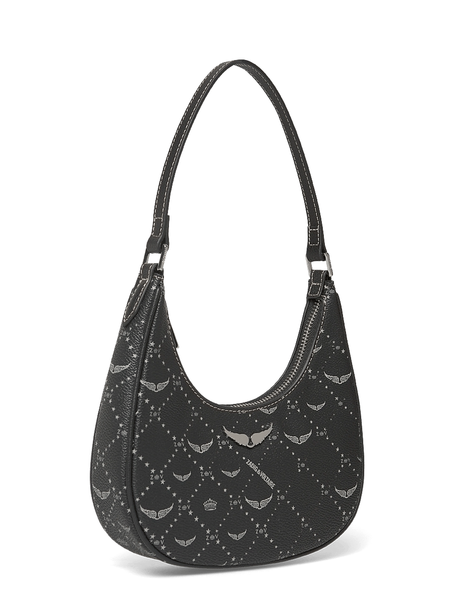 Zadig & Voltaire - Z NIGHT OUT MONOGRAM - alltags-style - black - 2