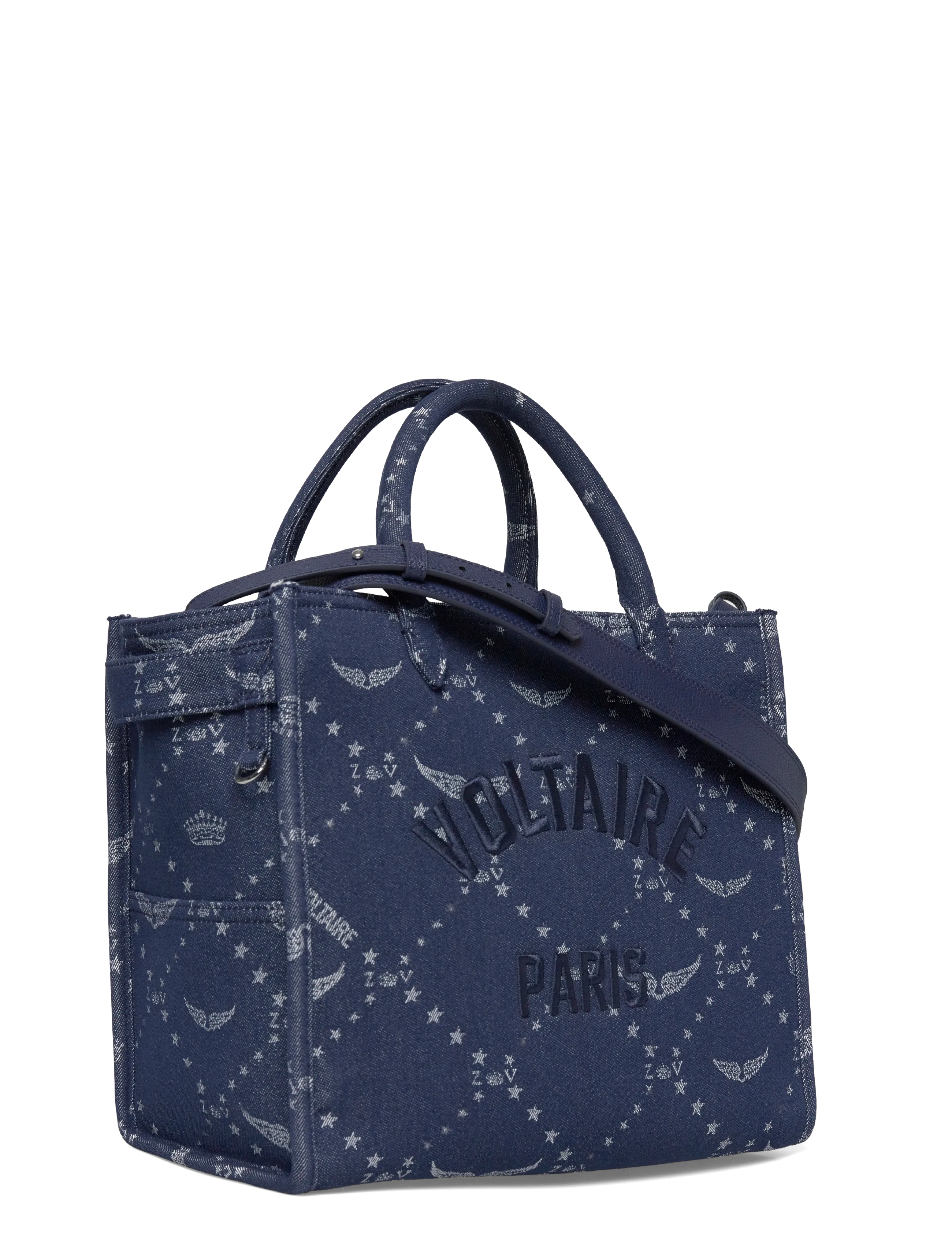 Angel Tote Denim Monogram 3