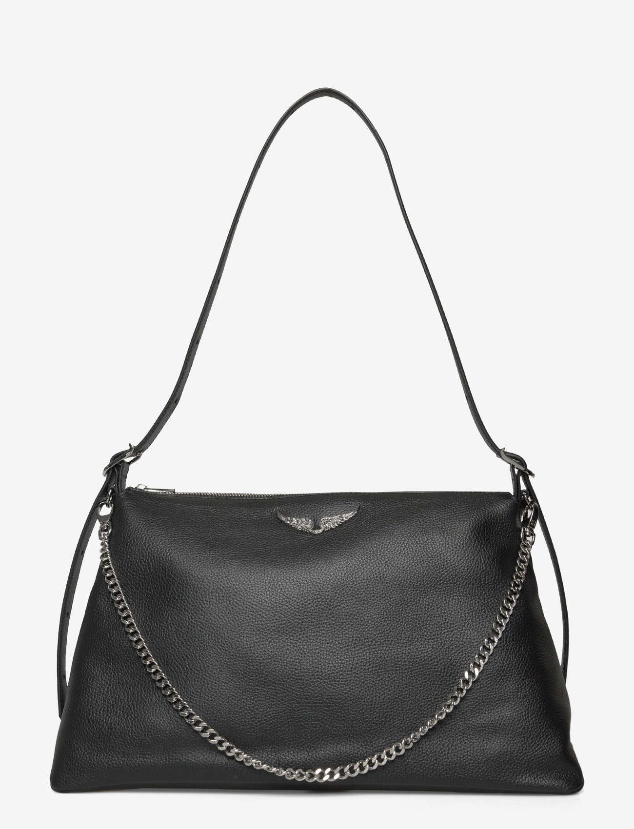 Zadig & Voltaire - JIM GRAINED LEATHER - særlige begivenheder - black - 0