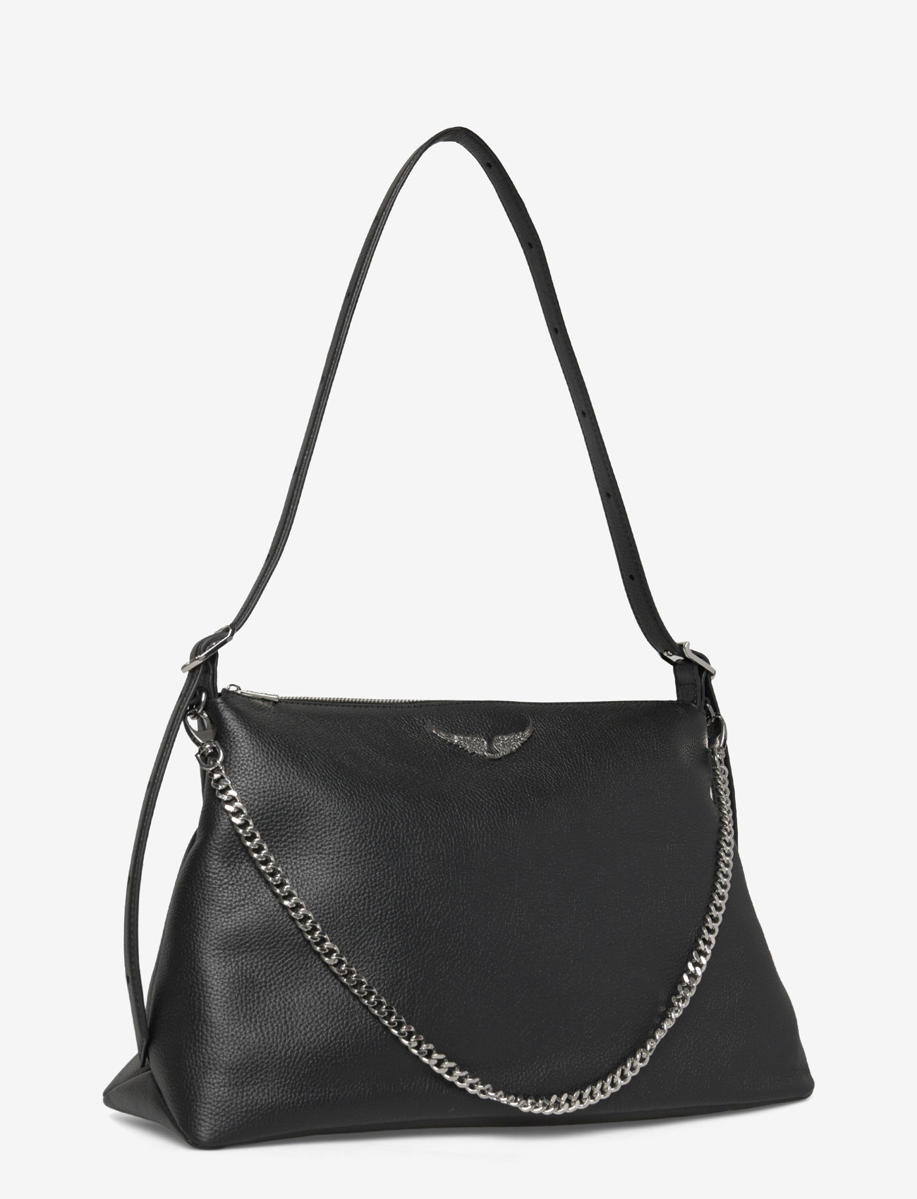 Zadig & Voltaire - JIM GRAINED LEATHER - særlige begivenheder - black - 2