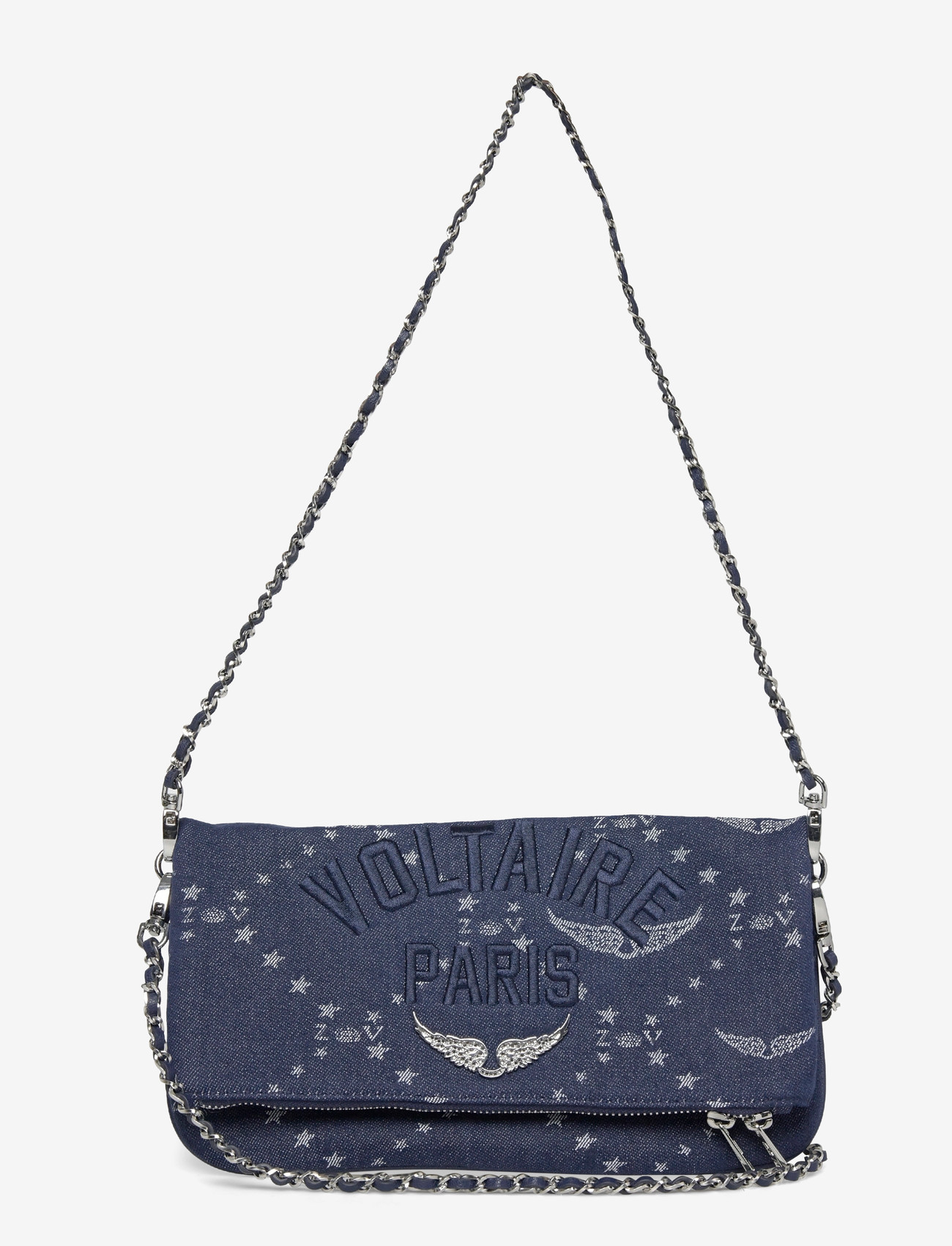 Zadig & Voltaire - ROCK DENIM MONOGRAM - crossbody bags - silent - 0