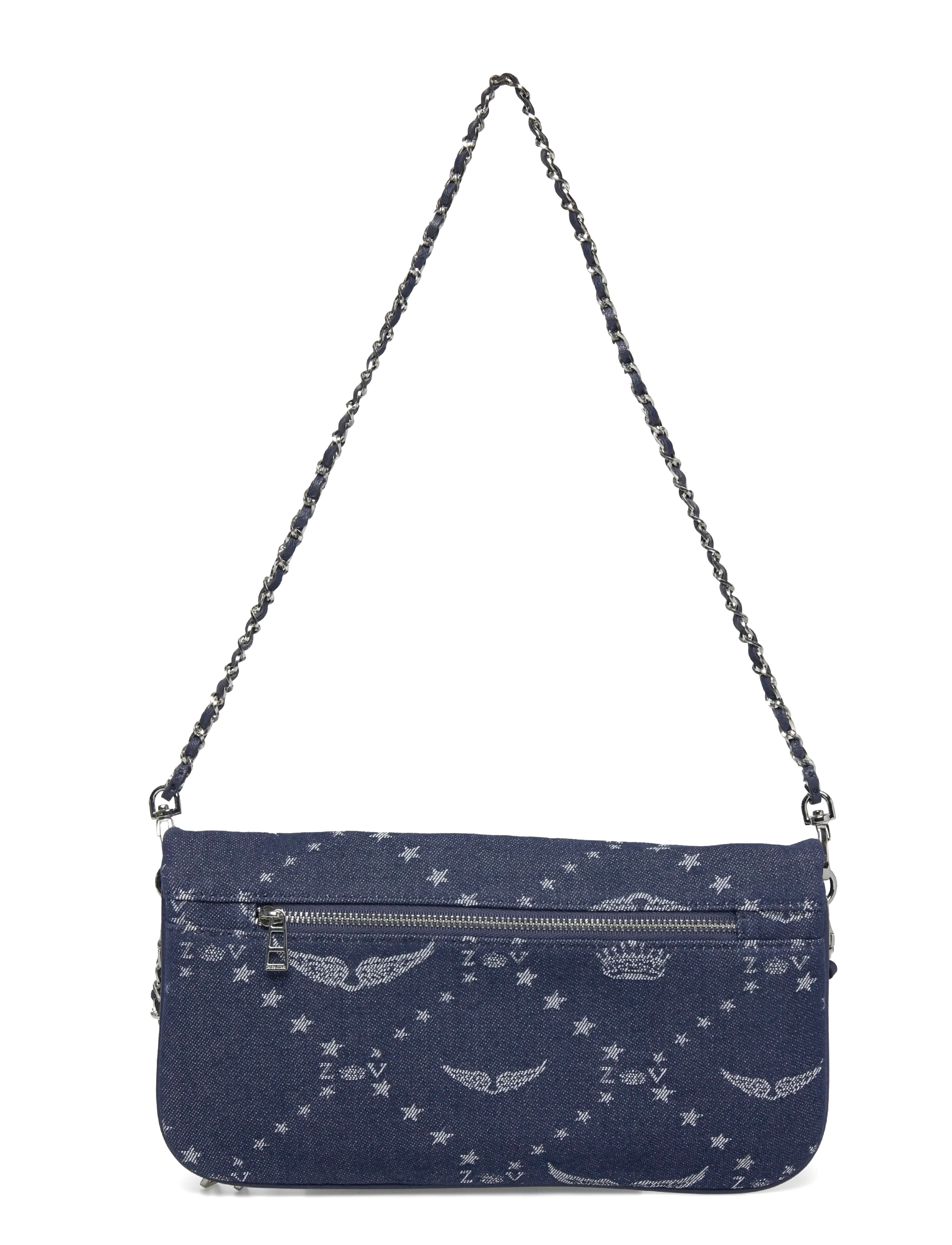 Zadig & Voltaire - ROCK DENIM MONOGRAM - crossbody bags - silent - 1