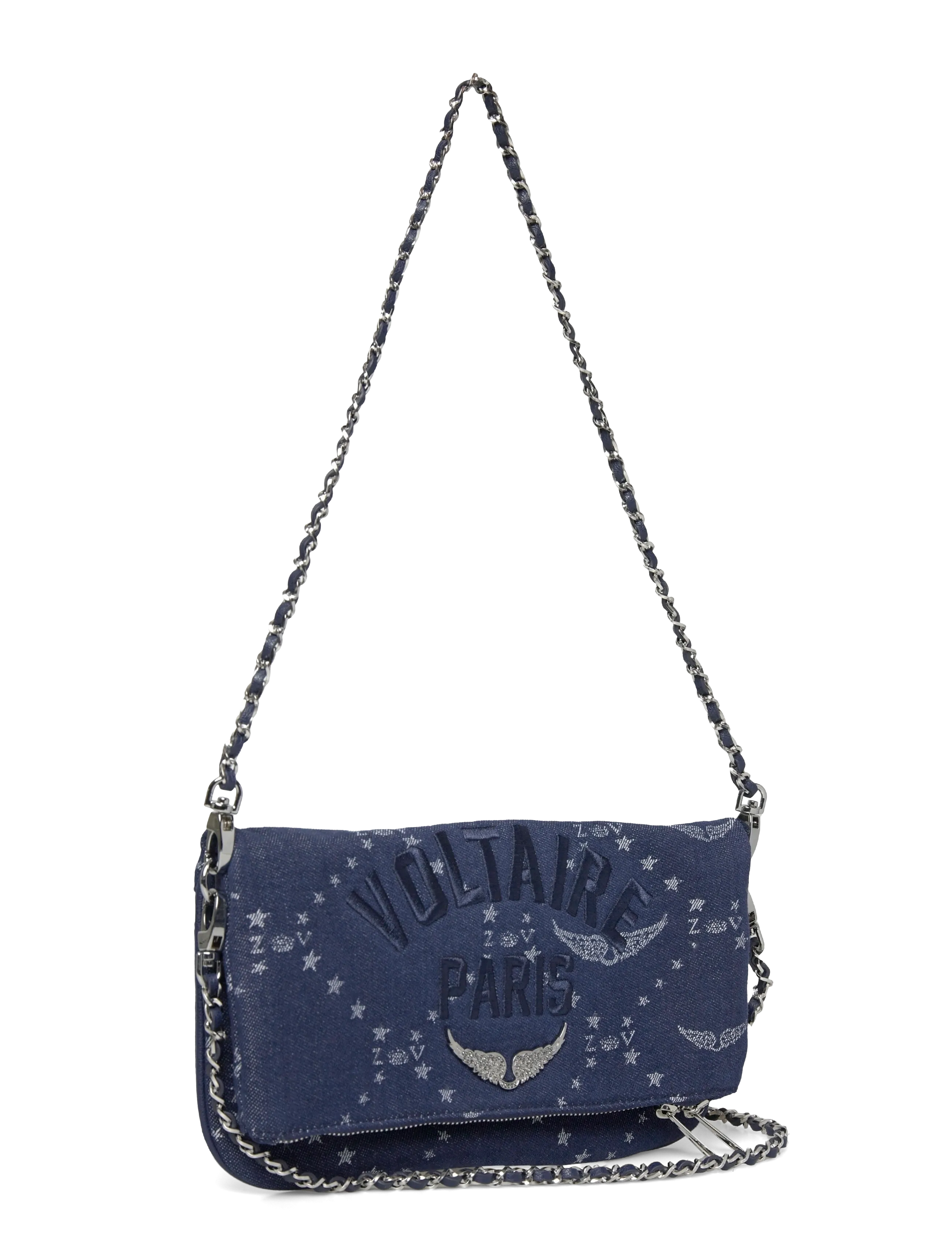 Zadig & Voltaire - ROCK DENIM MONOGRAM - crossbody bags - silent - 2