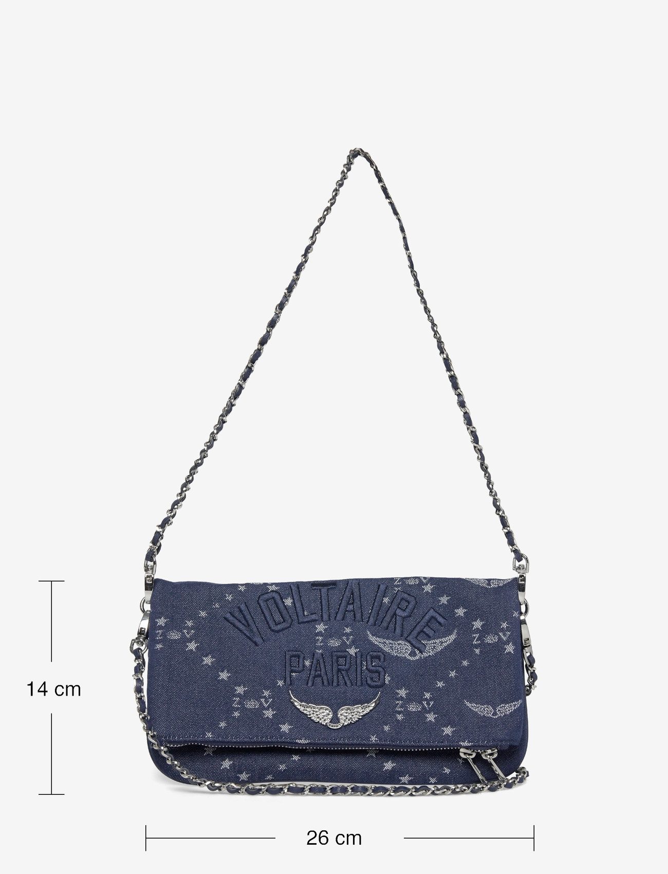 Zadig & Voltaire - ROCK DENIM MONOGRAM - crossbody bags - silent - 3