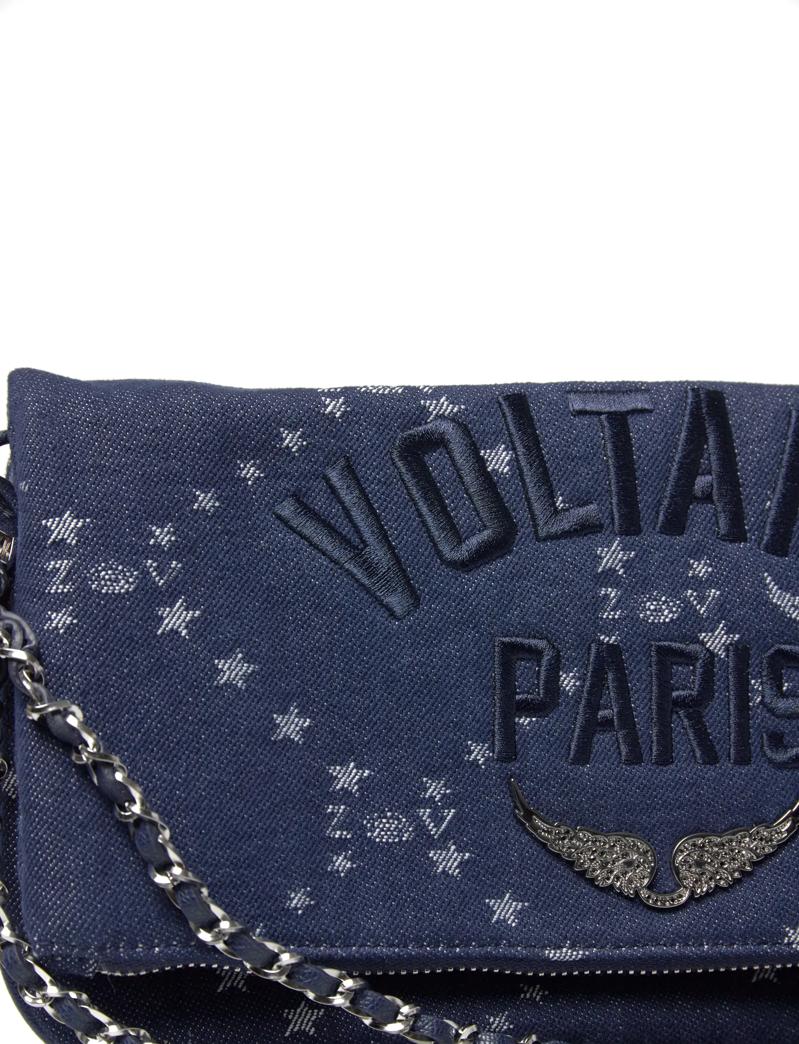 Zadig & Voltaire - ROCK DENIM MONOGRAM - crossbody bags - silent - 4