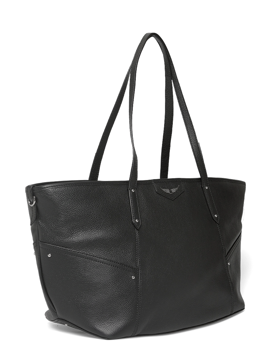 Zadig & Voltaire - Z SHOPPER GRAINED LEATHER - shoppers - black - 2
