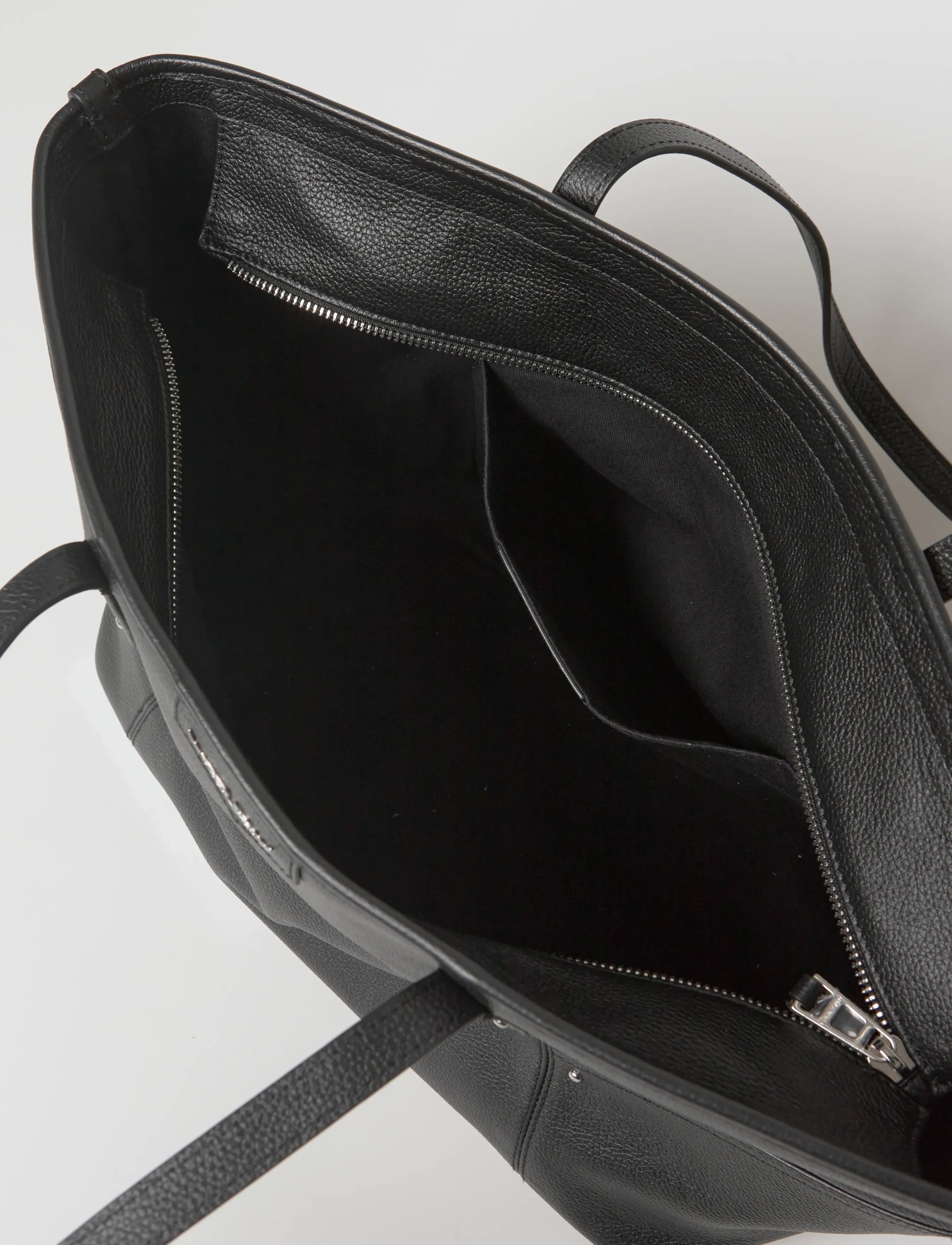 Zadig & Voltaire - Z SHOPPER GRAINED LEATHER - shoppers - black - 3