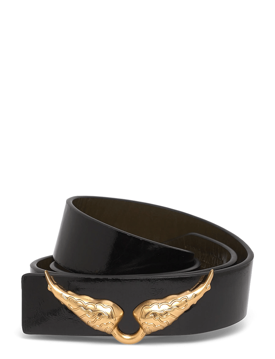 Zadig & Voltaire - ROCK REVERSIBLE 30MM VINTAGE - ledergürtel - noir - 0
