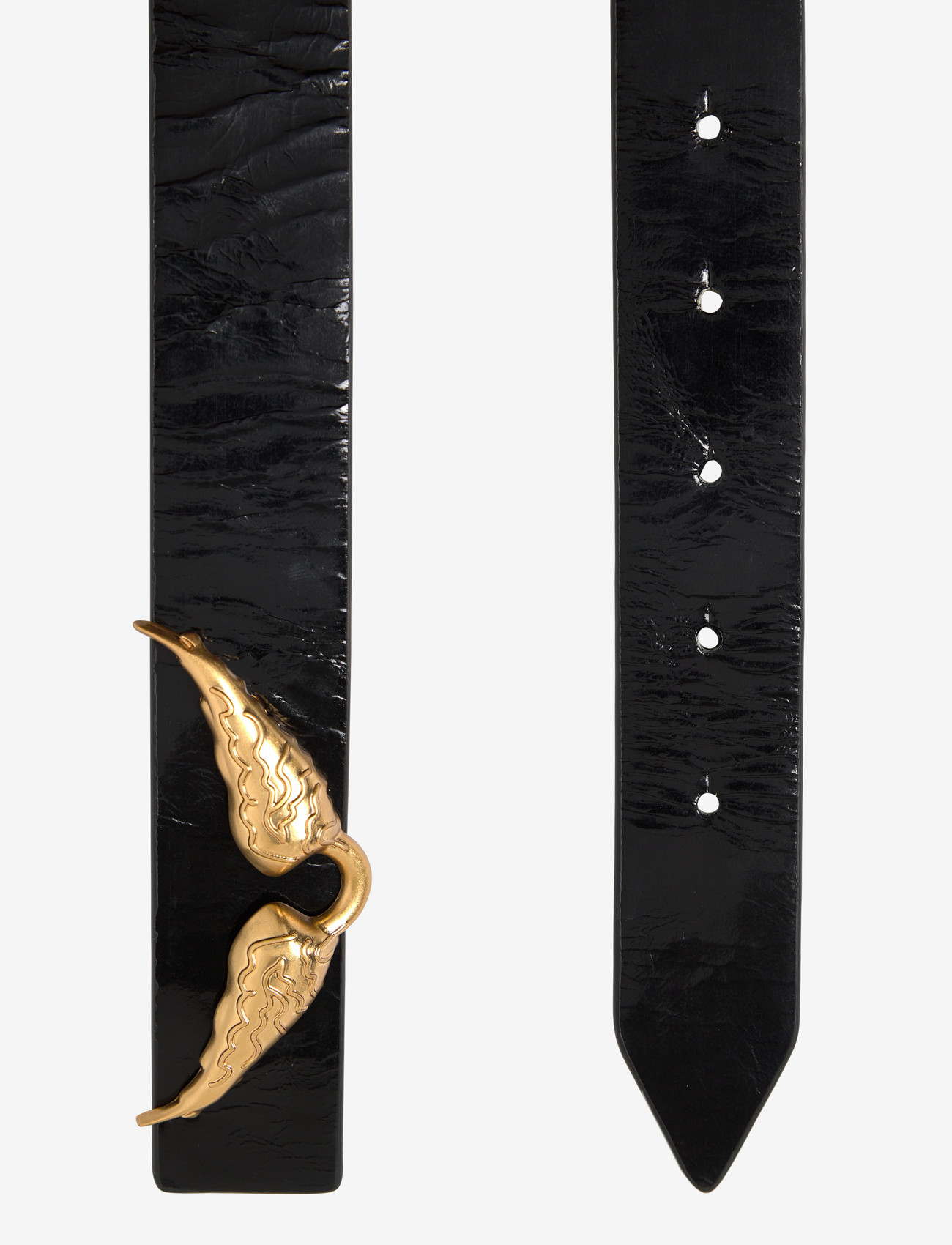 Zadig & Voltaire - ROCK REVERSIBLE 30MM VINTAGE - leren riemen - noir - 1