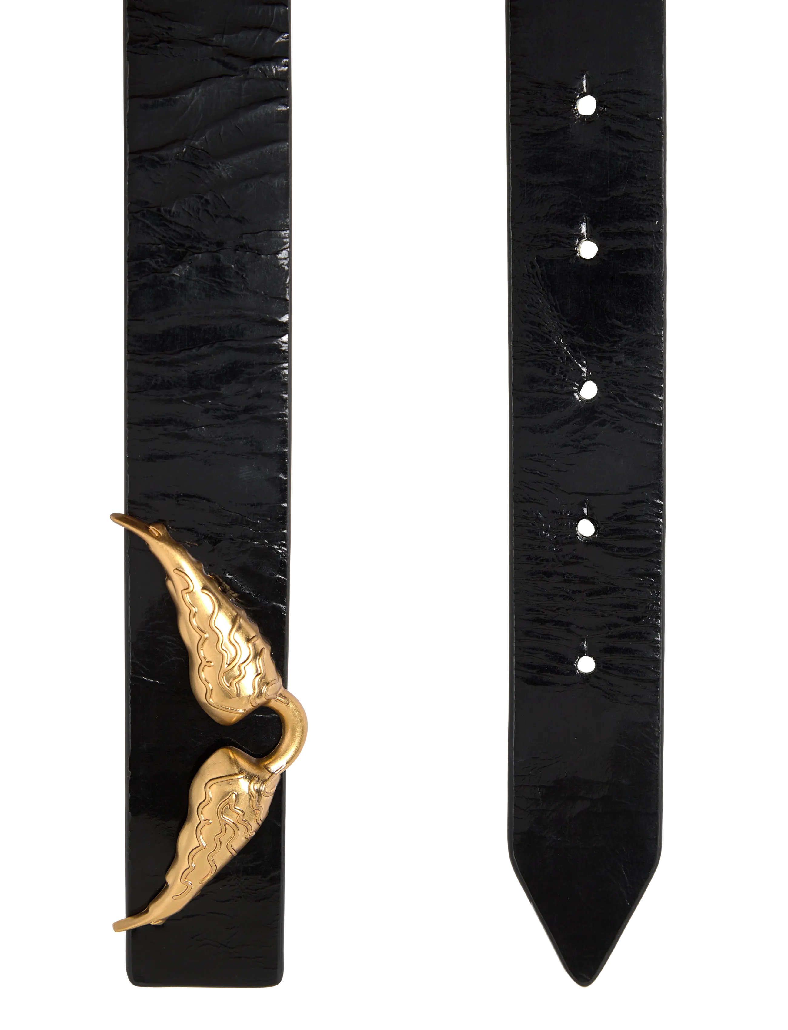 Zadig & Voltaire - ROCK REVERSIBLE 30MM VINTAGE - leather belts - noir - 1