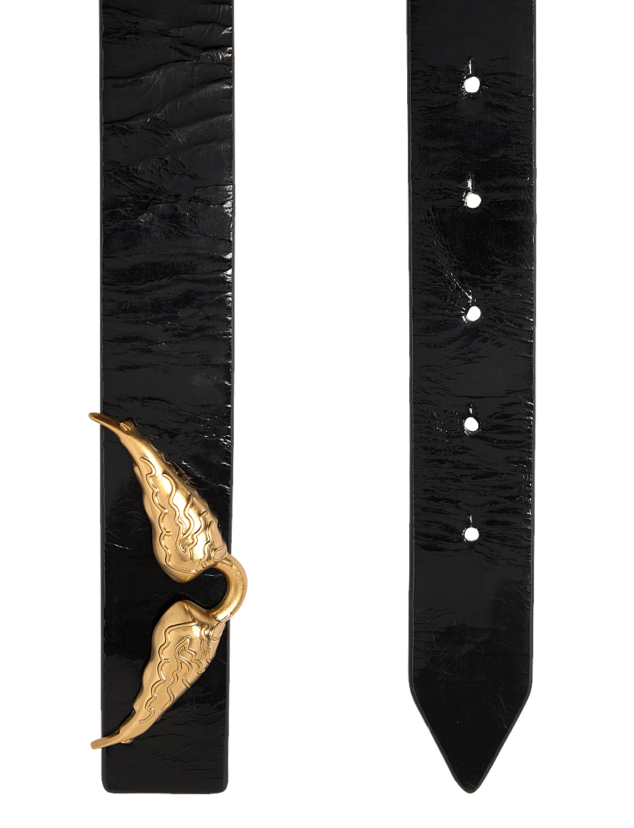 Zadig & Voltaire - ROCK REVERSIBLE 30MM VINTAGE - ledergürtel - noir - 1