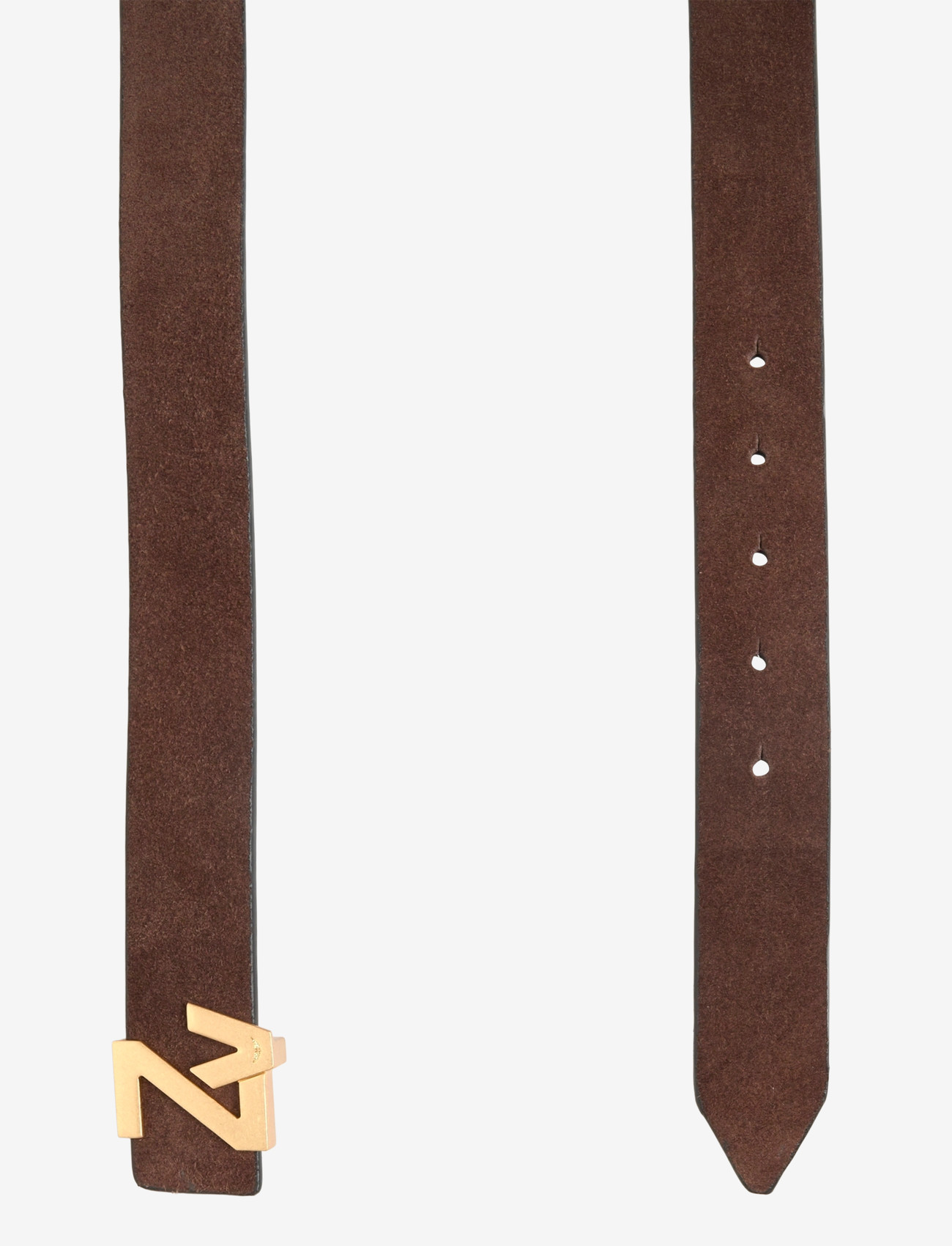 Zadig & Voltaire - ZV INITIALE LA BELT 30MM SUEDE - casual gürtel - wood - 1
