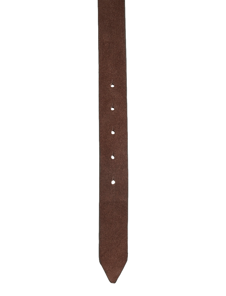Zadig & Voltaire - ZV INITIALE LA BELT 30MM SUEDE - ledergürtel - wood - 2