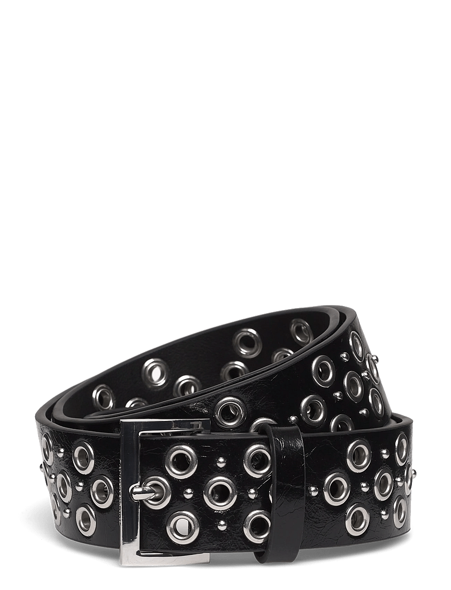 Zadig & Voltaire - STARLIGHT 35MM EYELETS - vabaajavööd - black - 0