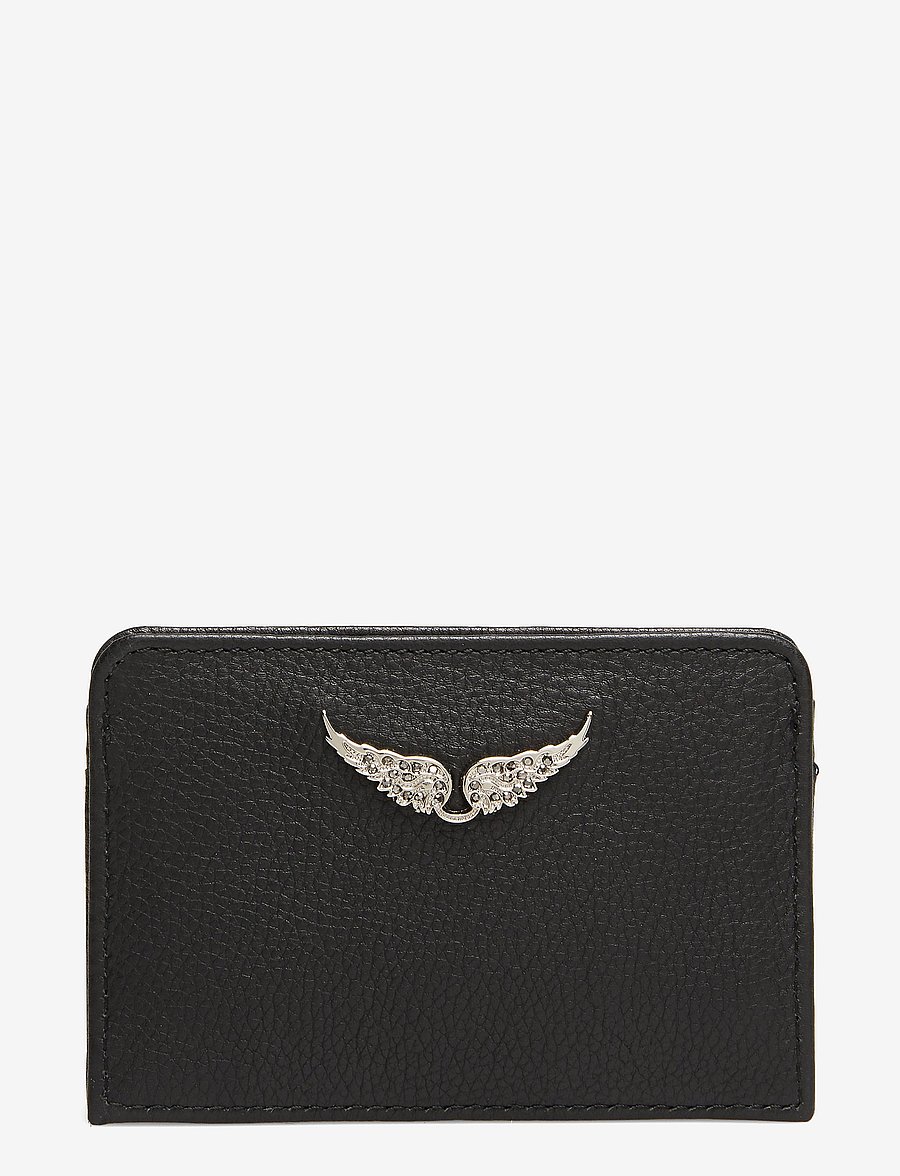 Zadig & Voltaire - ZV PASS GRAINED LEATHER - käekotid - black - 0