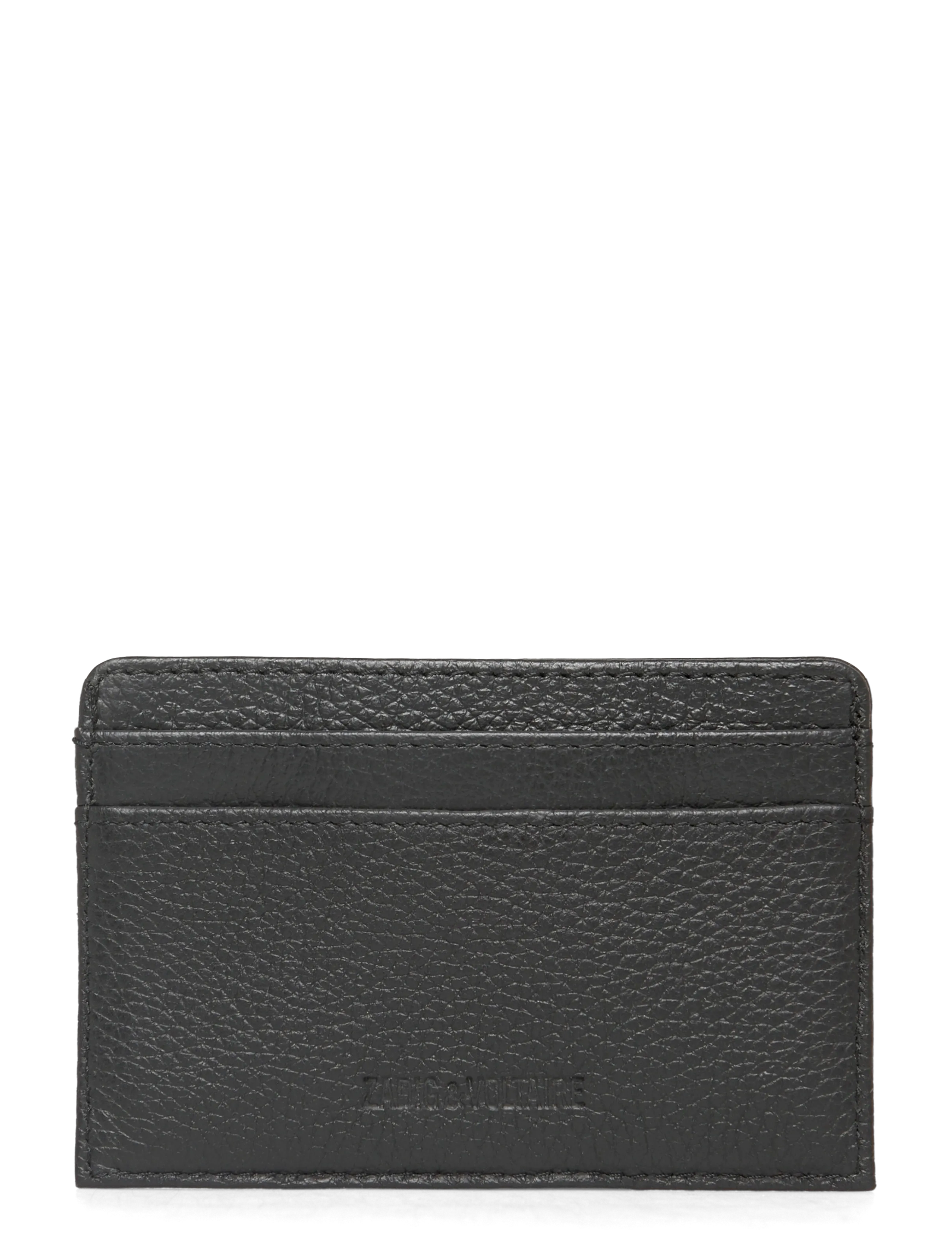 Zadig & Voltaire - ZV PASS GRAINED LEATHER - käekotid - noir gold - 1