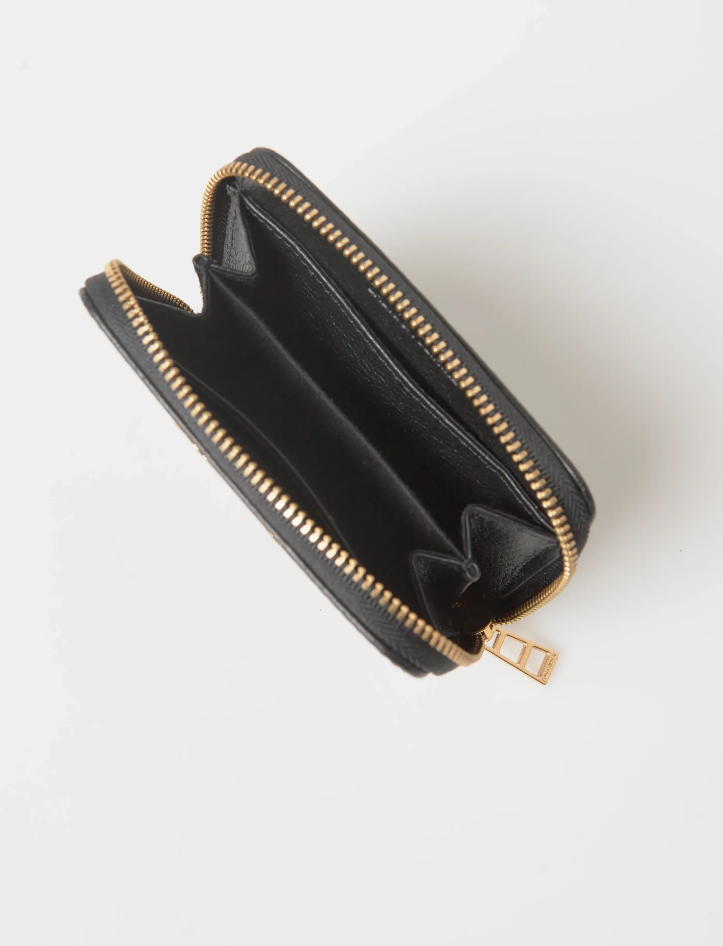 Zadig & Voltaire - ZV PASS GRAINED LEATHER - käekotid - noir gold - 3