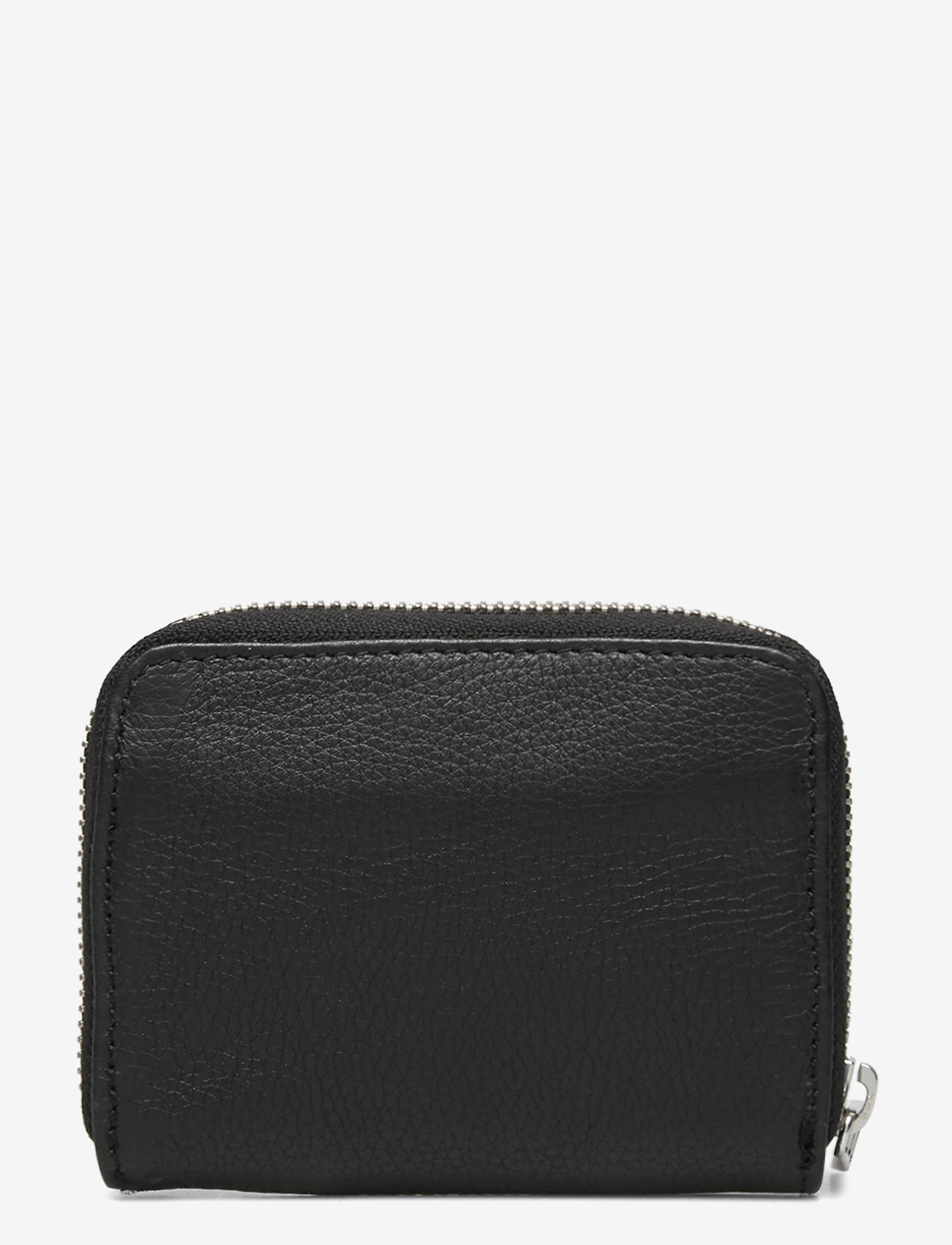 Zadig & Voltaire - MINI ZV GRAINED LEATHER - portemonnaies - black - 1