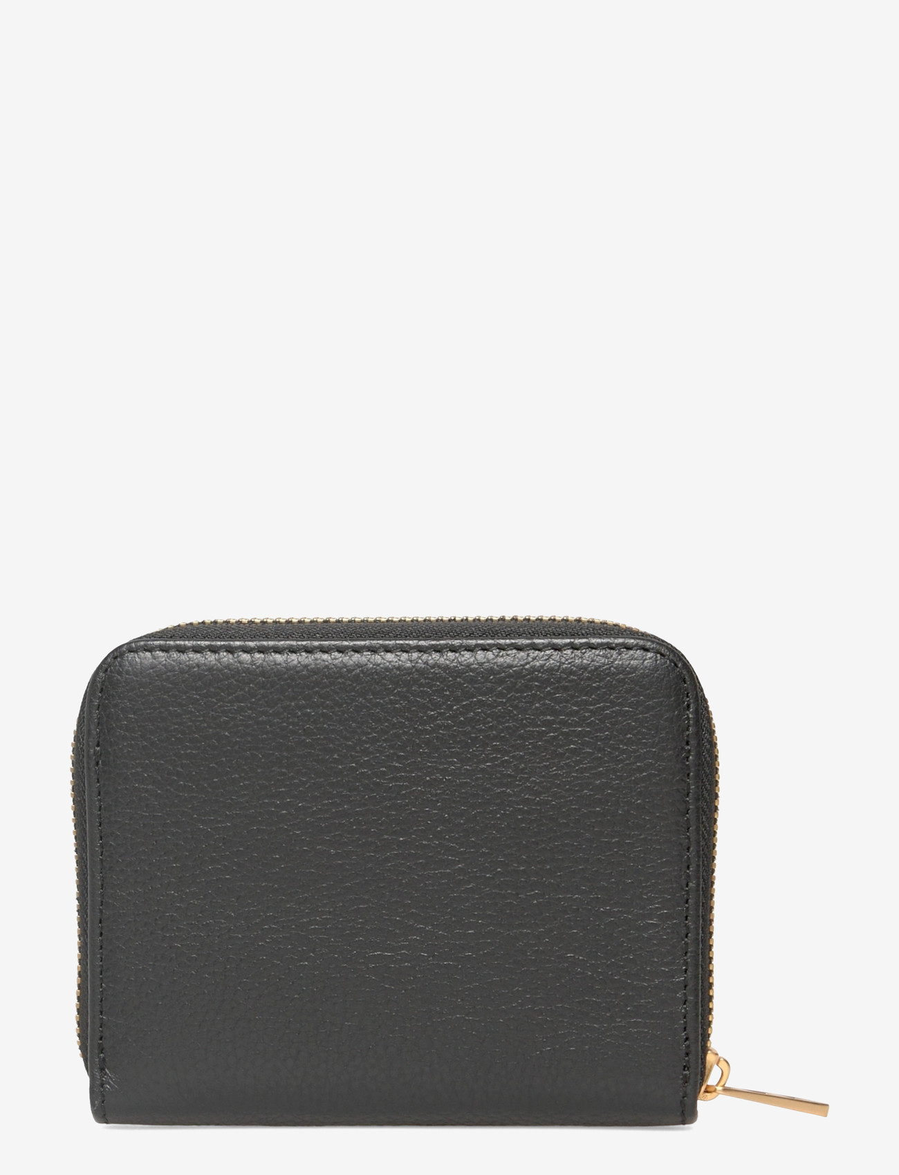 Zadig & Voltaire - MINI ZV GRAINED LEATHER - portemonnaies - noir gold - 1