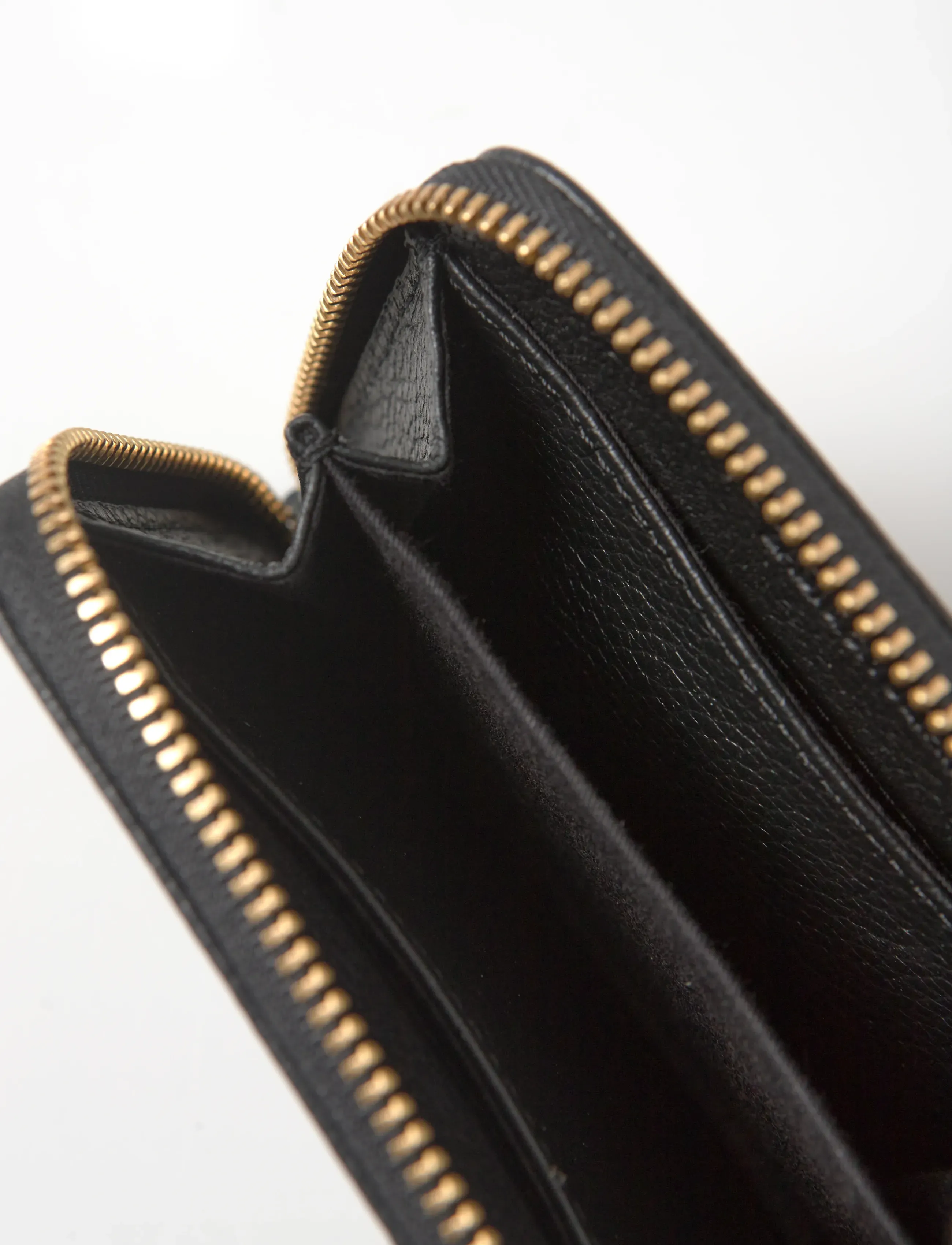 Zadig & Voltaire - MINI ZV GRAINED LEATHER - käekotid - noir gold - 4