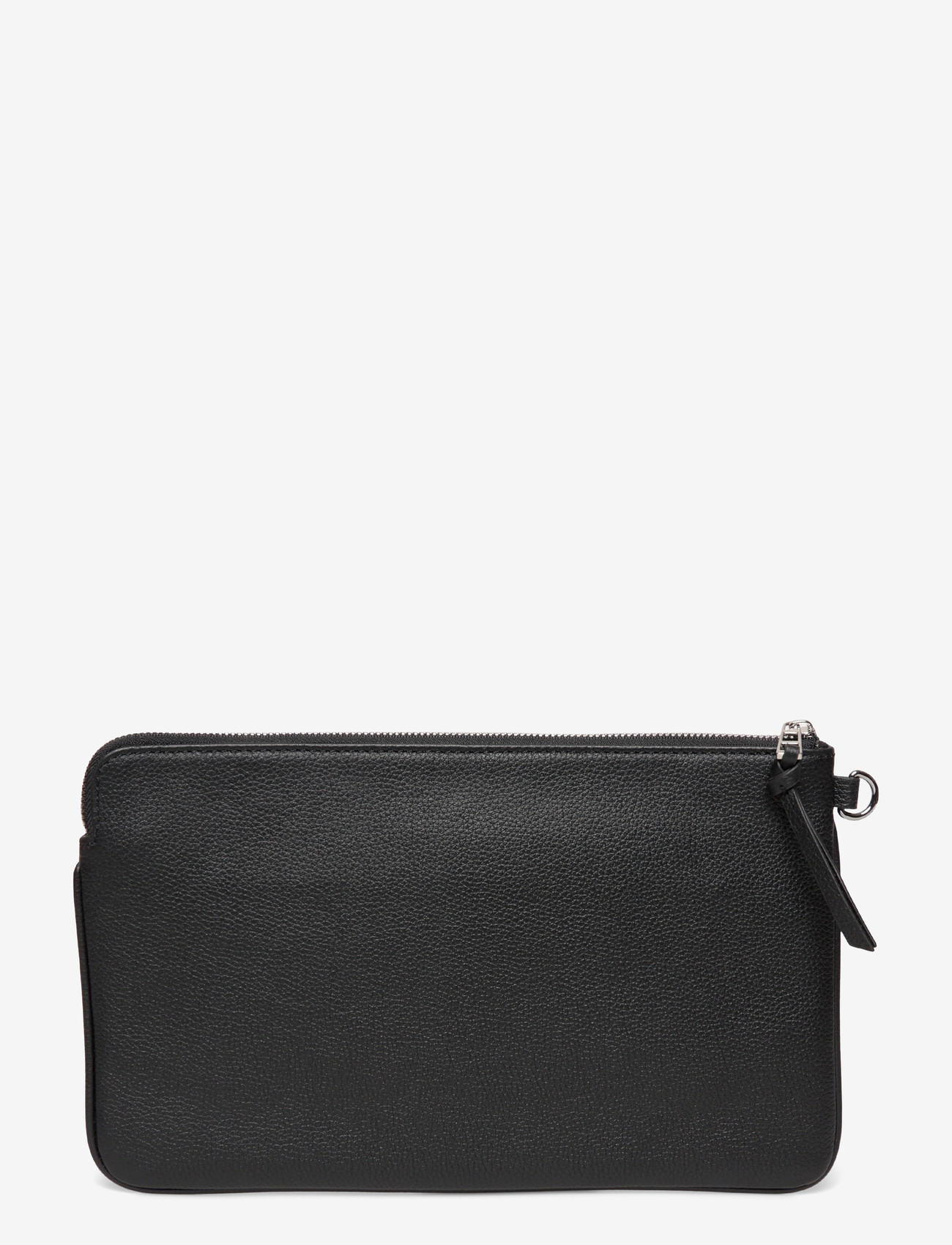 Zadig & Voltaire - ANGEL POUCH GRAINED LEATHER - fyrir sérstakar viðburðir - black - 1