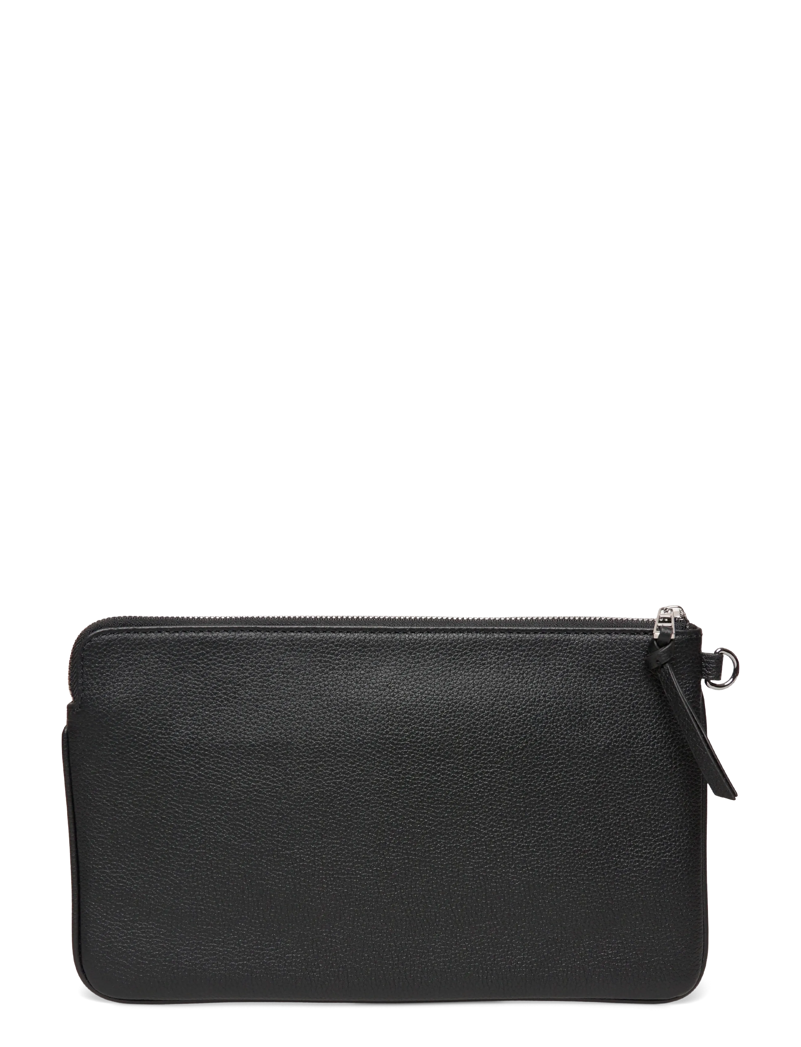 Zadig & Voltaire - ANGEL POUCH GRAINED LEATHER - særlige begivenheder - black - 1