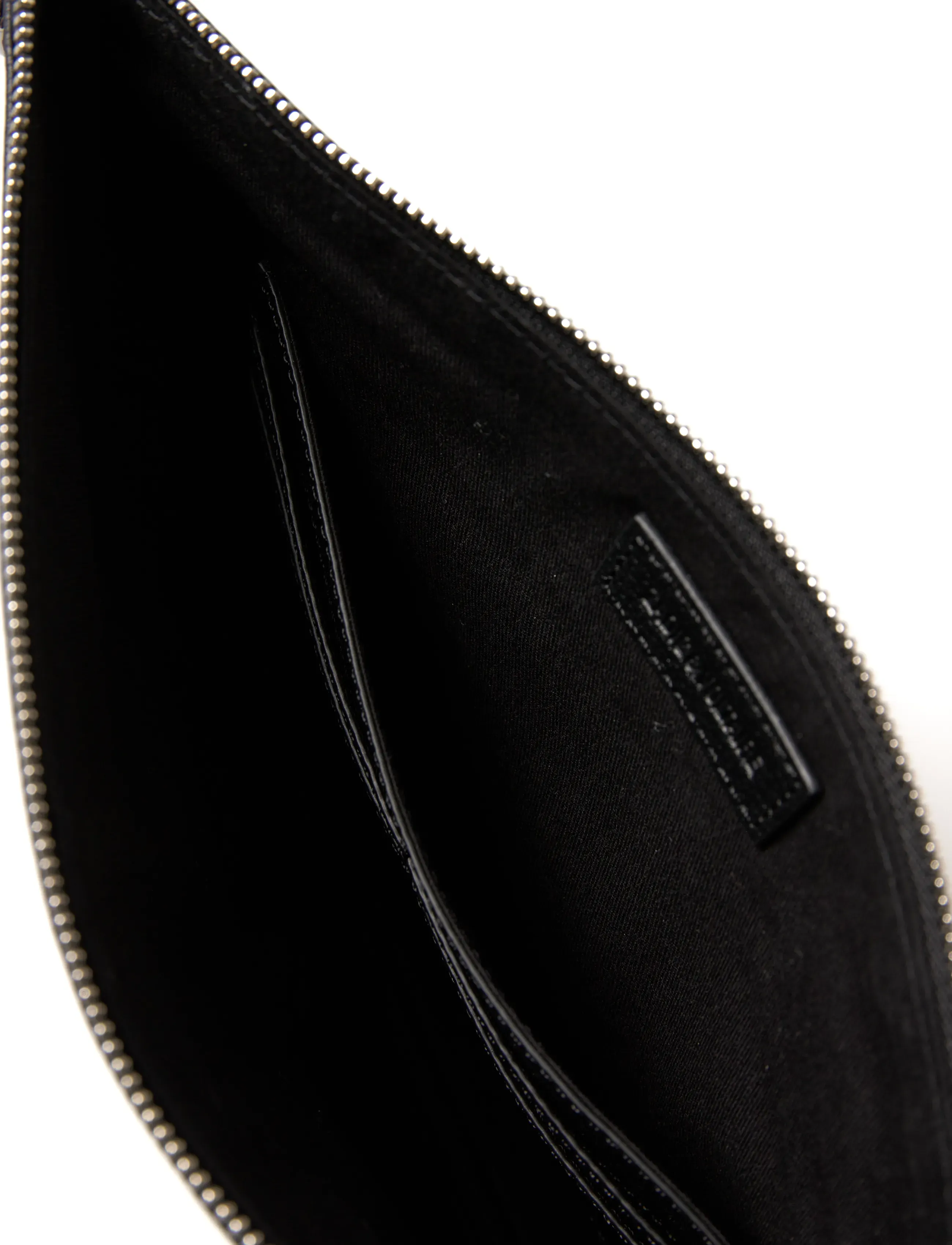 Zadig & Voltaire - ANGEL POUCH GRAINED LEATHER - særlige begivenheder - black - 4