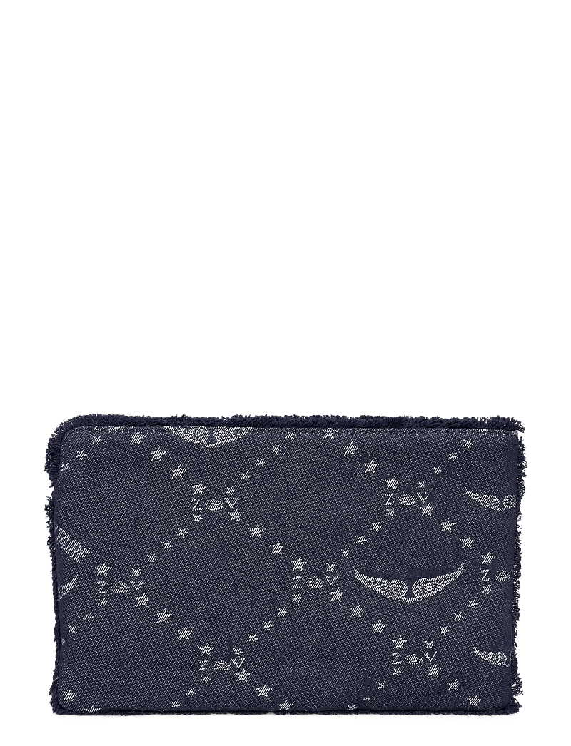 Zadig & Voltaire - ANGEL POUCH DENIM MONOGRAM - besondere anlässe - silent - 1