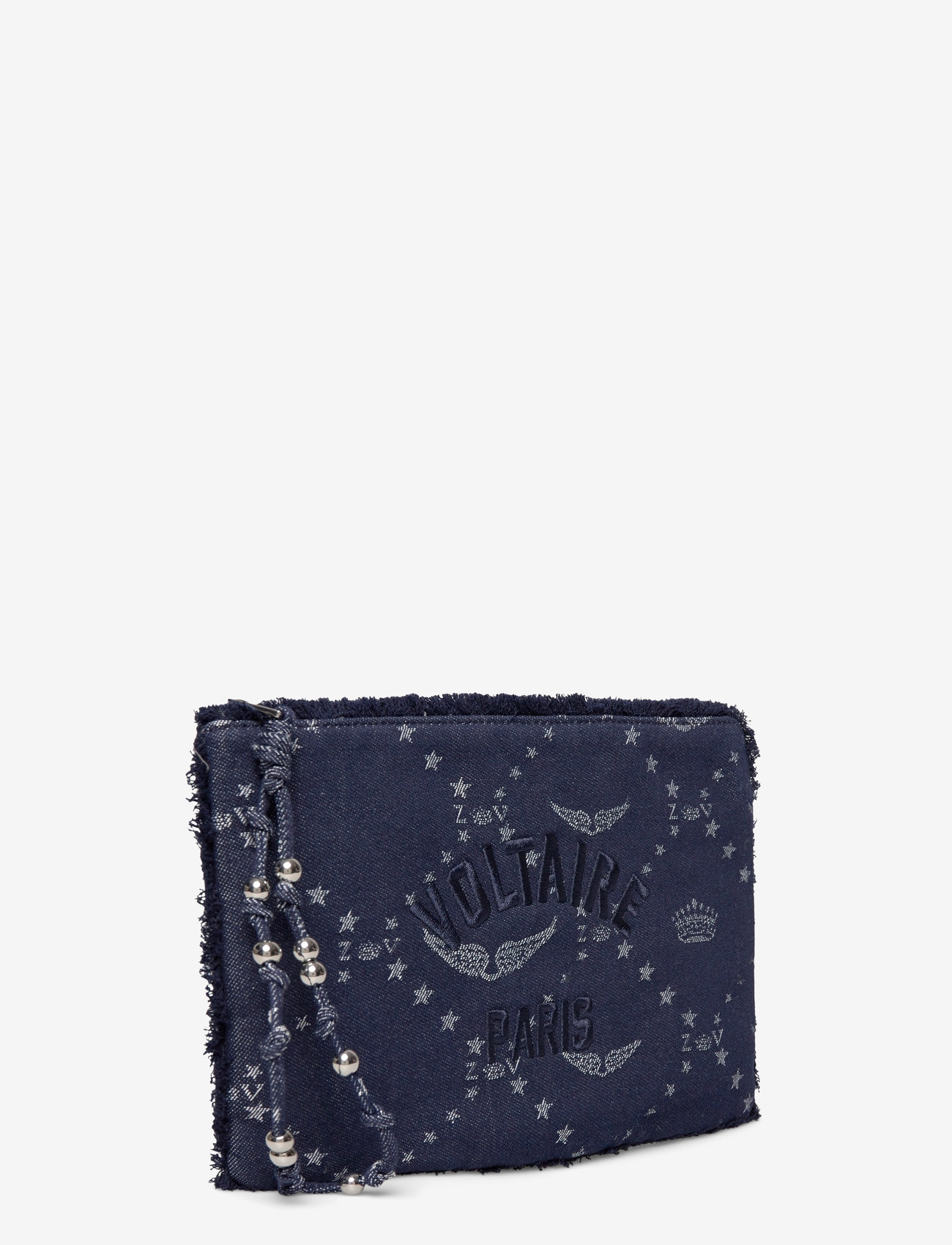 Zadig & Voltaire - ANGEL POUCH DENIM MONOGRAM - besondere anlässe - silent - 2