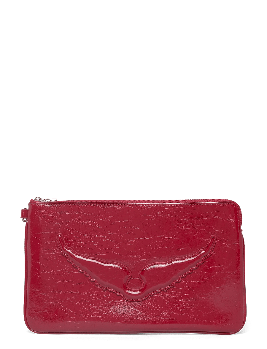 Zadig & Voltaire - ANGEL POUCH WRINKLED PATENT - special occasions - power - 0
