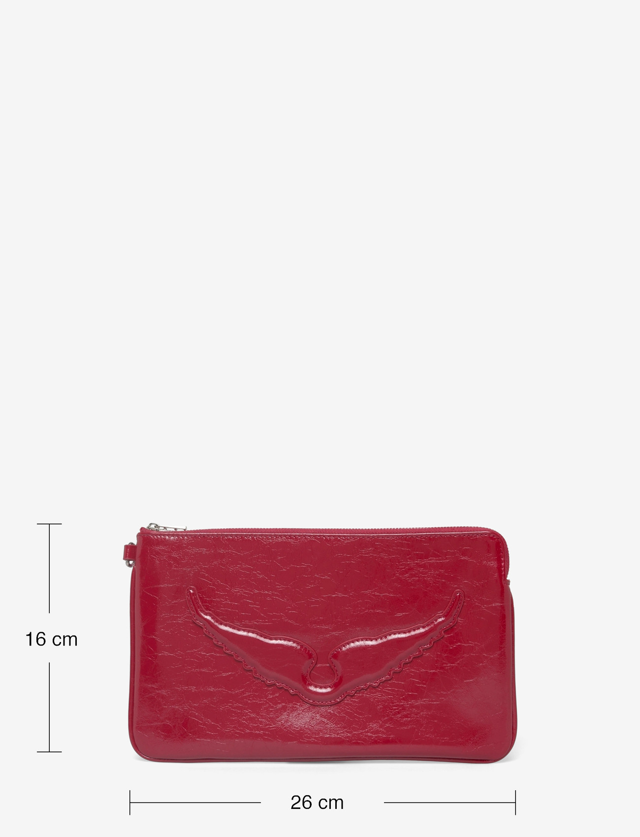 Zadig & Voltaire - ANGEL POUCH WRINKLED PATENT - special occasions - power - 3