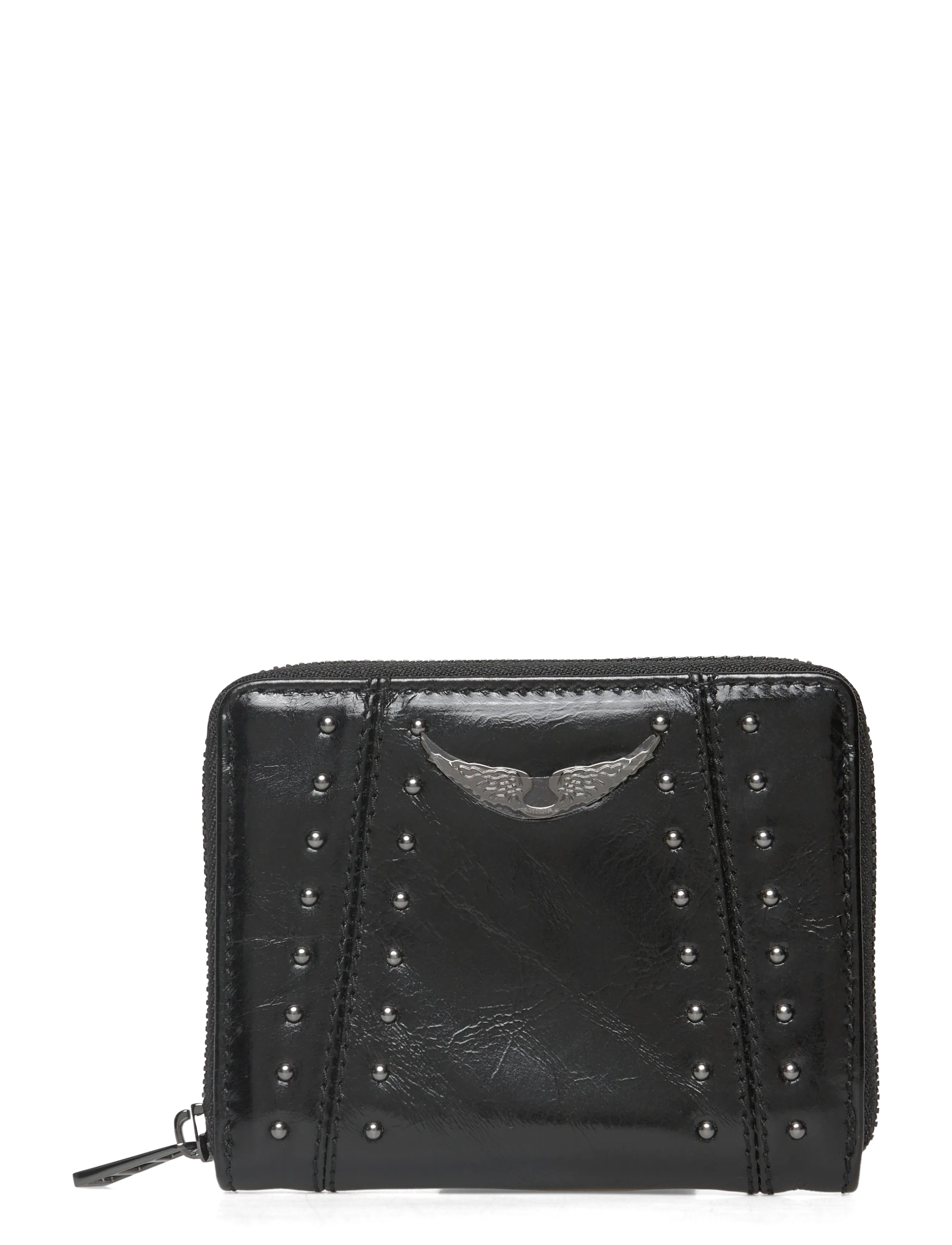 Zadig & Voltaire MINI ZV VINTAGE PATENT STUDS - Väskor - BLACK / black